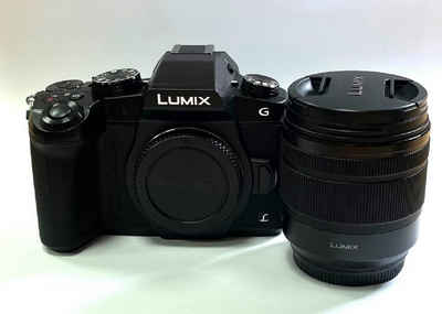 Panasonic Lumix G81+G3,5-5,6/12-60 mm Power OIS Schwarz Digitalkamera Systemkamera