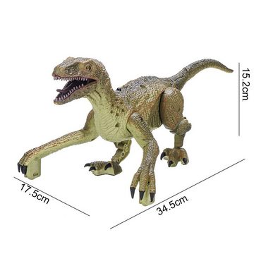 Insma RC-Tier, RC Dinosaurier, Intelligentes Gehen Velociraptor mit Licht