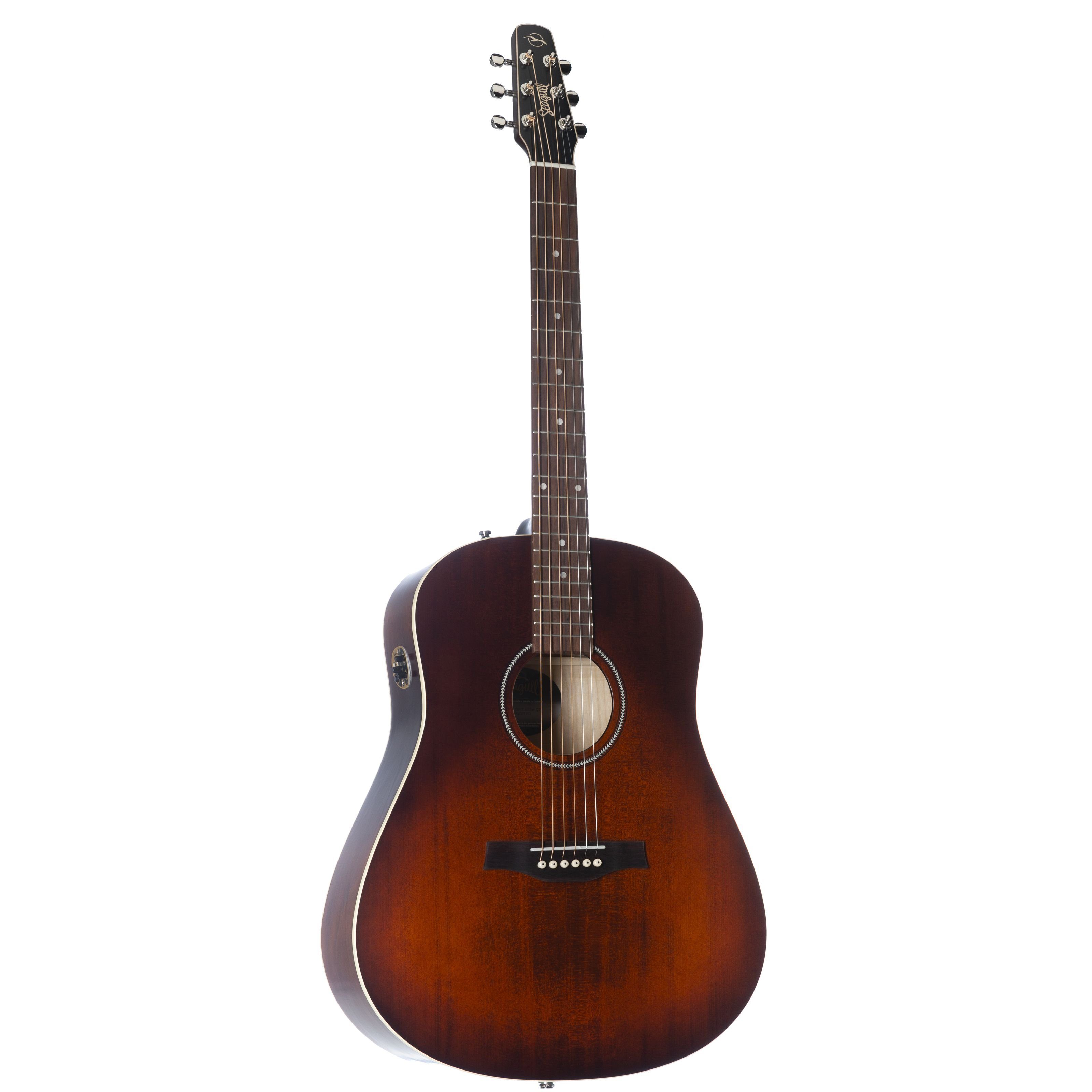SEAGULL Westerngitarre, S6 Original Burnt Umber Q1T 46mm Sattelbreite, Акустические Гитары, Dreadnought Гитары, S6 Original Burnt Umber Presys II - Westerngitarre