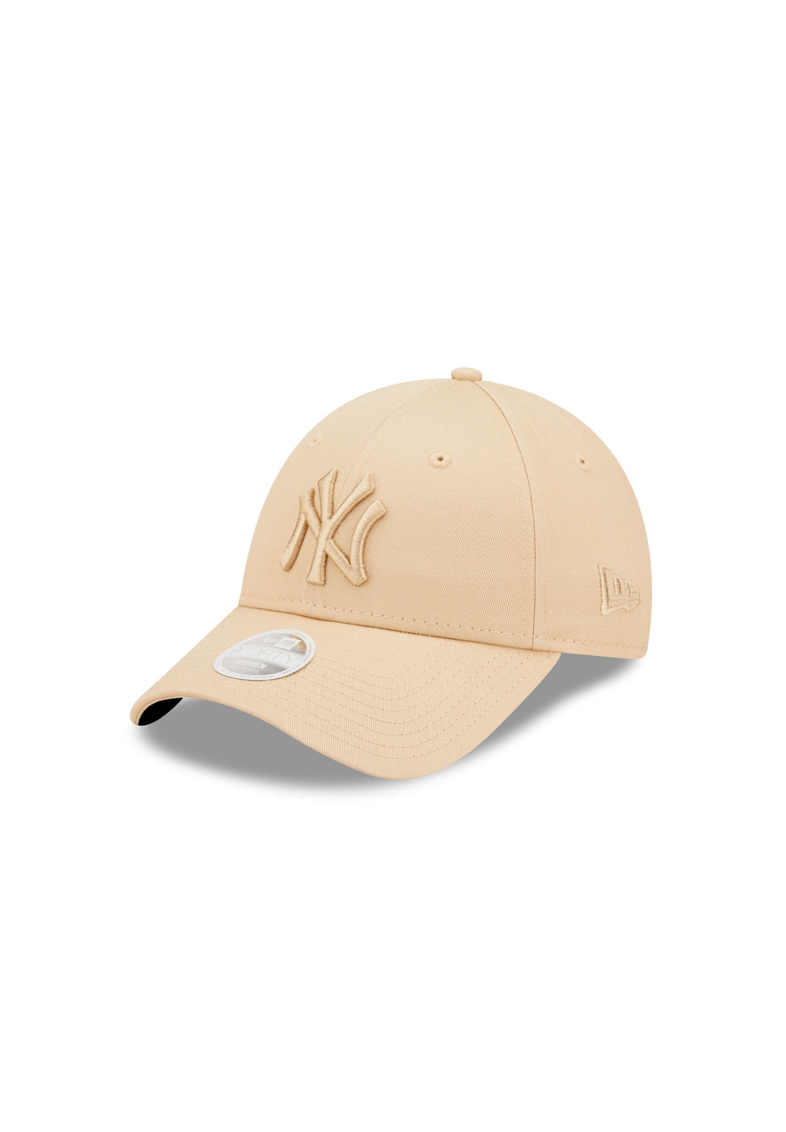 Baseball Cap New York Yankees MLB League Essential Beige 9Forty Adjustable Women Ca