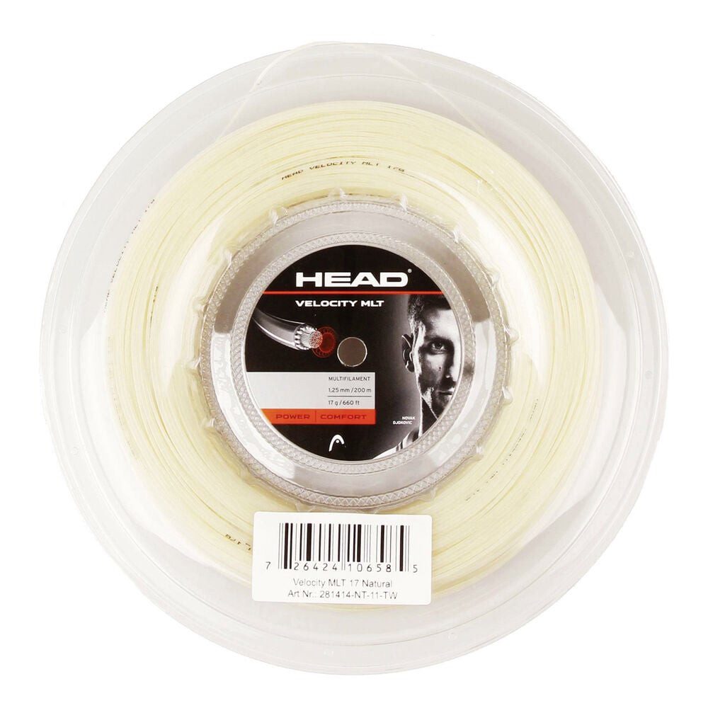 Tennissaite Velocity MLT 200m natur