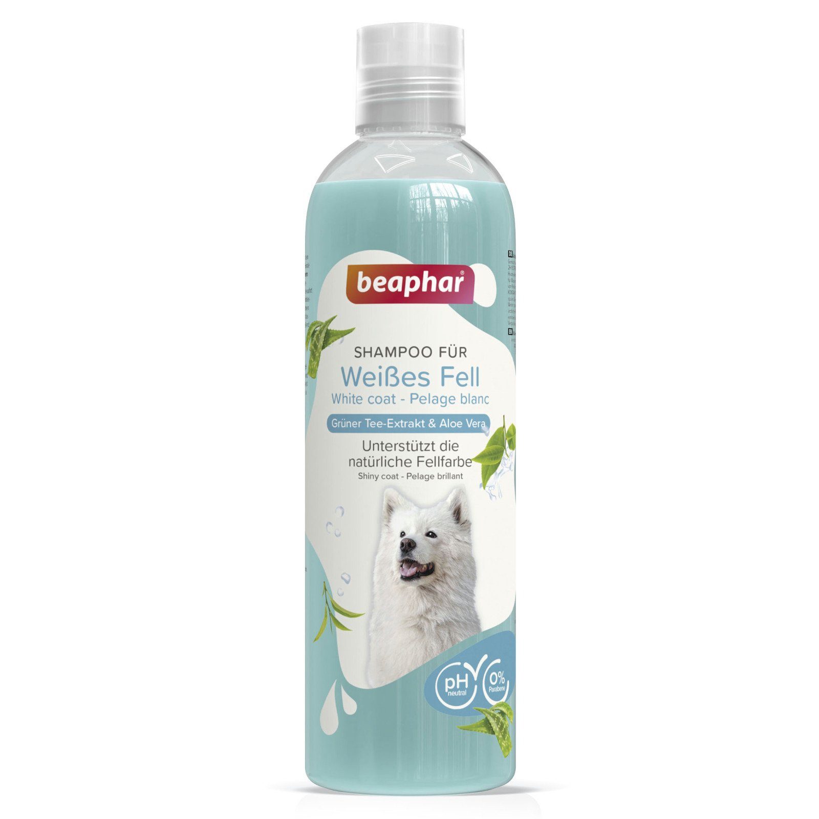beaphar Tiershampoo Hunde Shampoo für weißes Fell - 250 ml