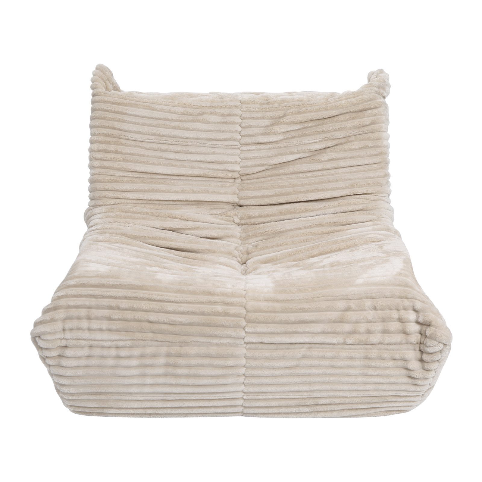 Sitzsack XXL Riesen Beanbag Sessel 90 x 100 cm mit 30D Neuschwamm-Füllung