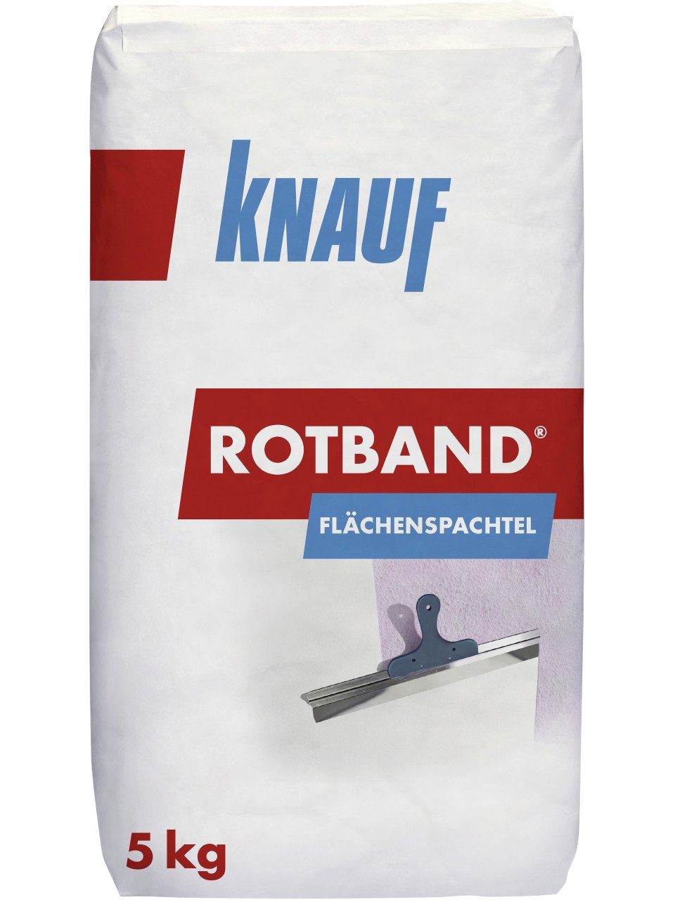 KNAUF Spachtelmasse Knauf Rotband Flächenspachtel 5 kg