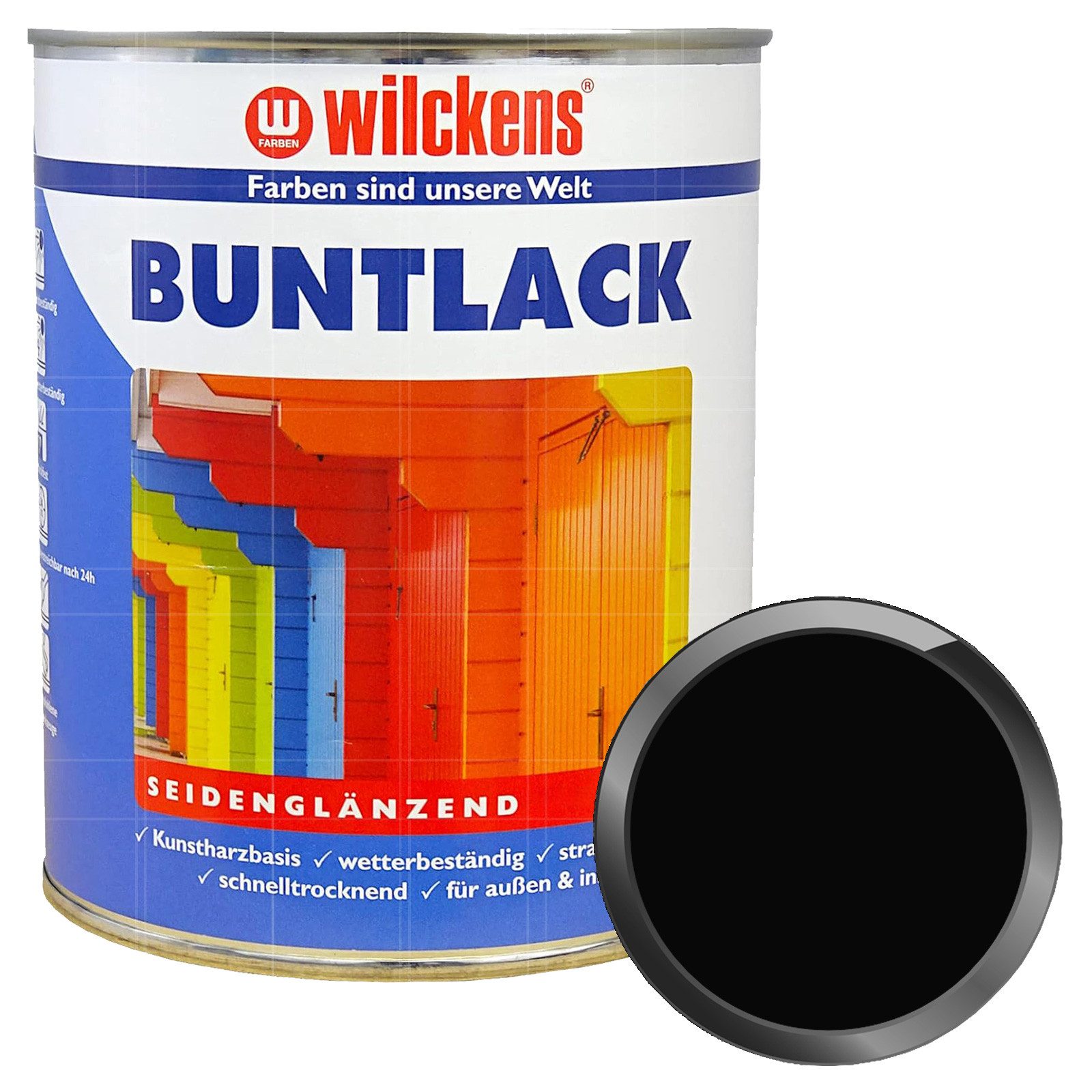 Wilckens Farben Lack Buntlack seidenglänzend - 0.375 Liter