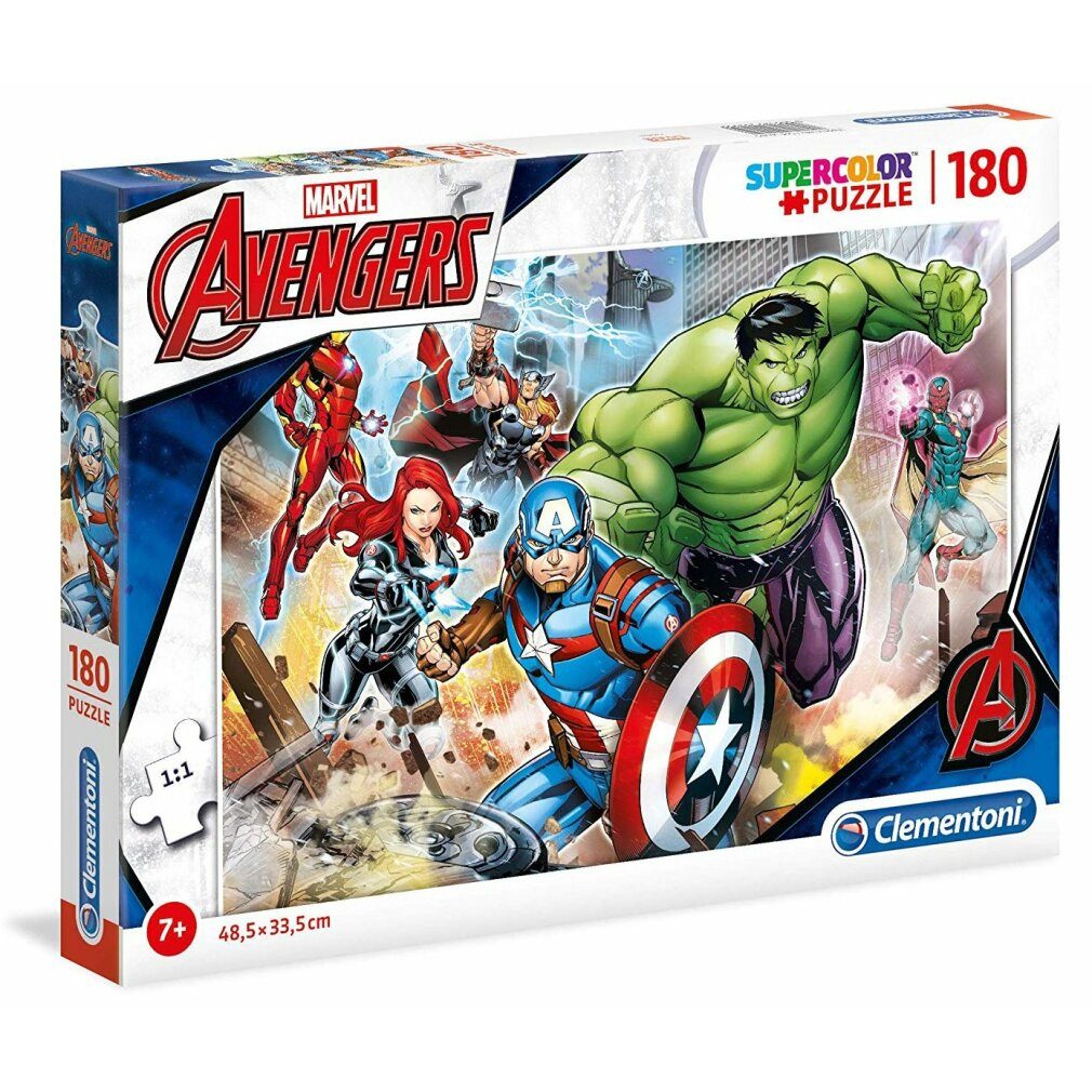 Clementoni® Clementoni 180 Pcs.Puzzle Avengers 29295 X6, Puzzleteile