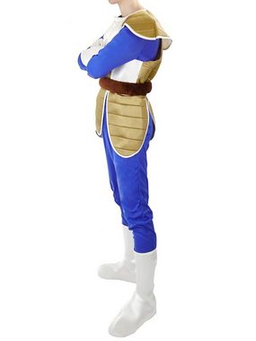 GalaxyCat Kostüm Dragon Ball Cosplay Kostüm von Vegeta, Kampfanzug, Cosplay Kostüm von Vegeta