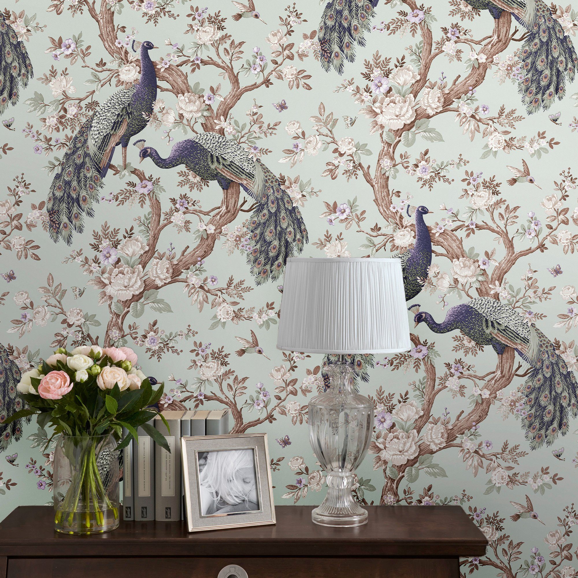 LAURA ASHLEY Vliestapete Belvedere, FSC® zertifiziert, mit lebhaftem Druck, 10 Meter Länge – Bild 2 von 5