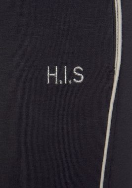 H.I.S Sweathose mit Reißverschluss am Beinsaum, Loungeanzug