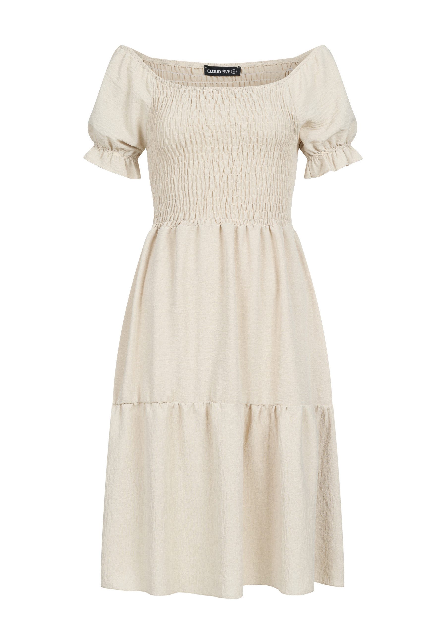 CLOUD 5IVE A-Linien-Kleid CLOUD 5IVE Off Shoulder Dress (1-tlg)