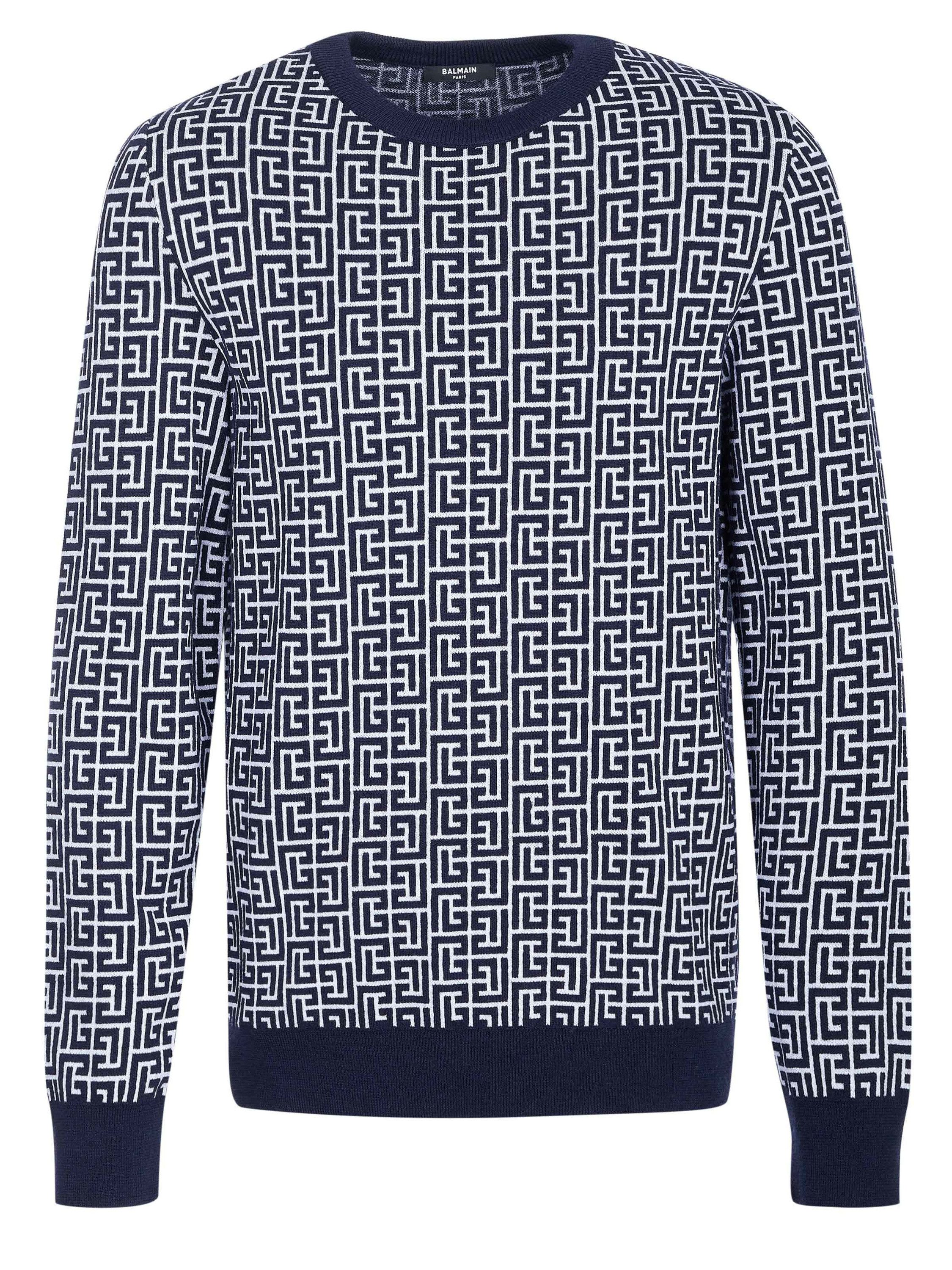 Balmain Outdoorjacke Пуловеры & Strickjacke für Herren (1-St)