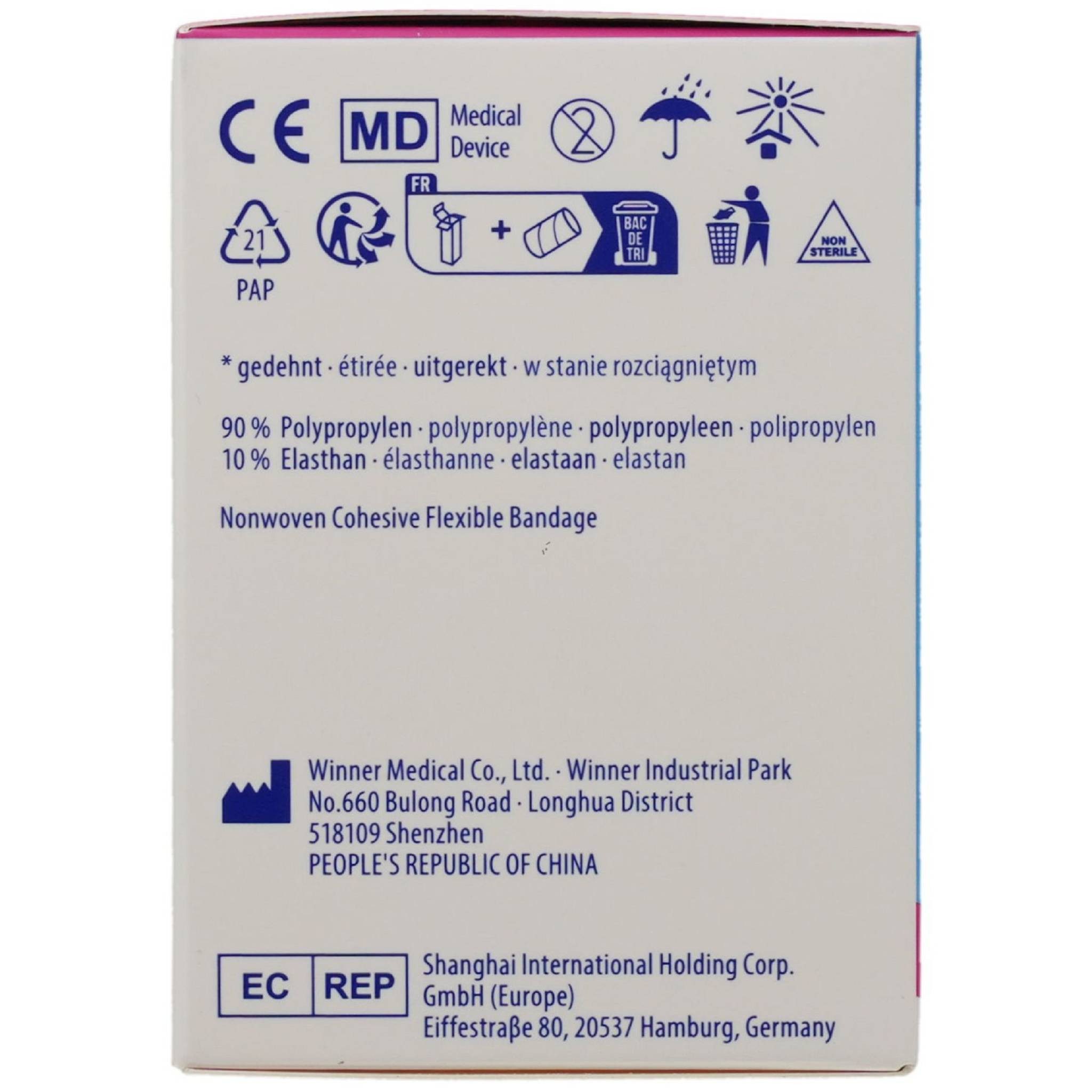 HARTMANN Wundpflaster PEHA-HAFT easy Fixierbinde 8 cmx4 m