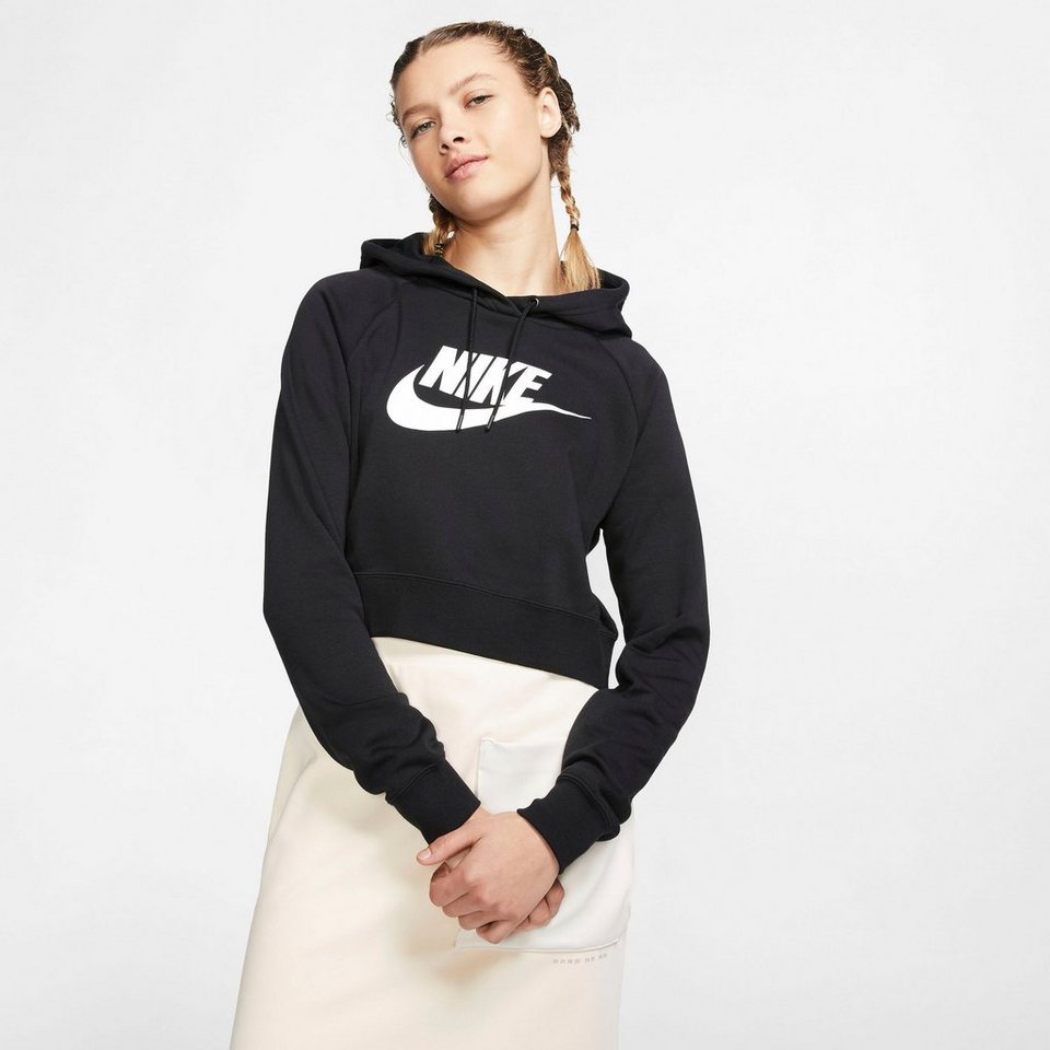 vedhæng prototype på trods af Nike Sportswear Kapuzensweatshirt ESSENTIAL WOMENS CROPPED HOODIE