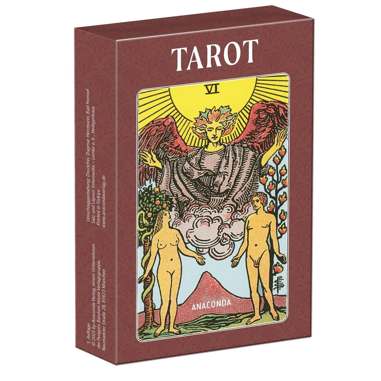 Anaconda Spiel Tarot Deluxe. Tarotkarten im extra großen Format