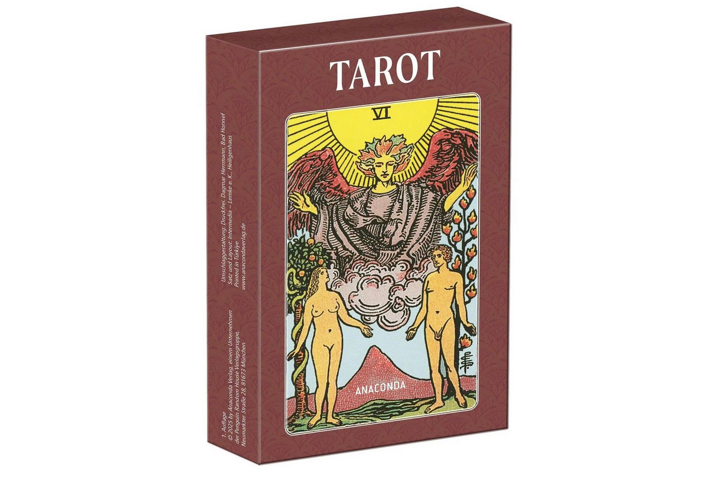 Anaconda Spiel Tarot Deluxe. Tarotkarten im extra großen Format