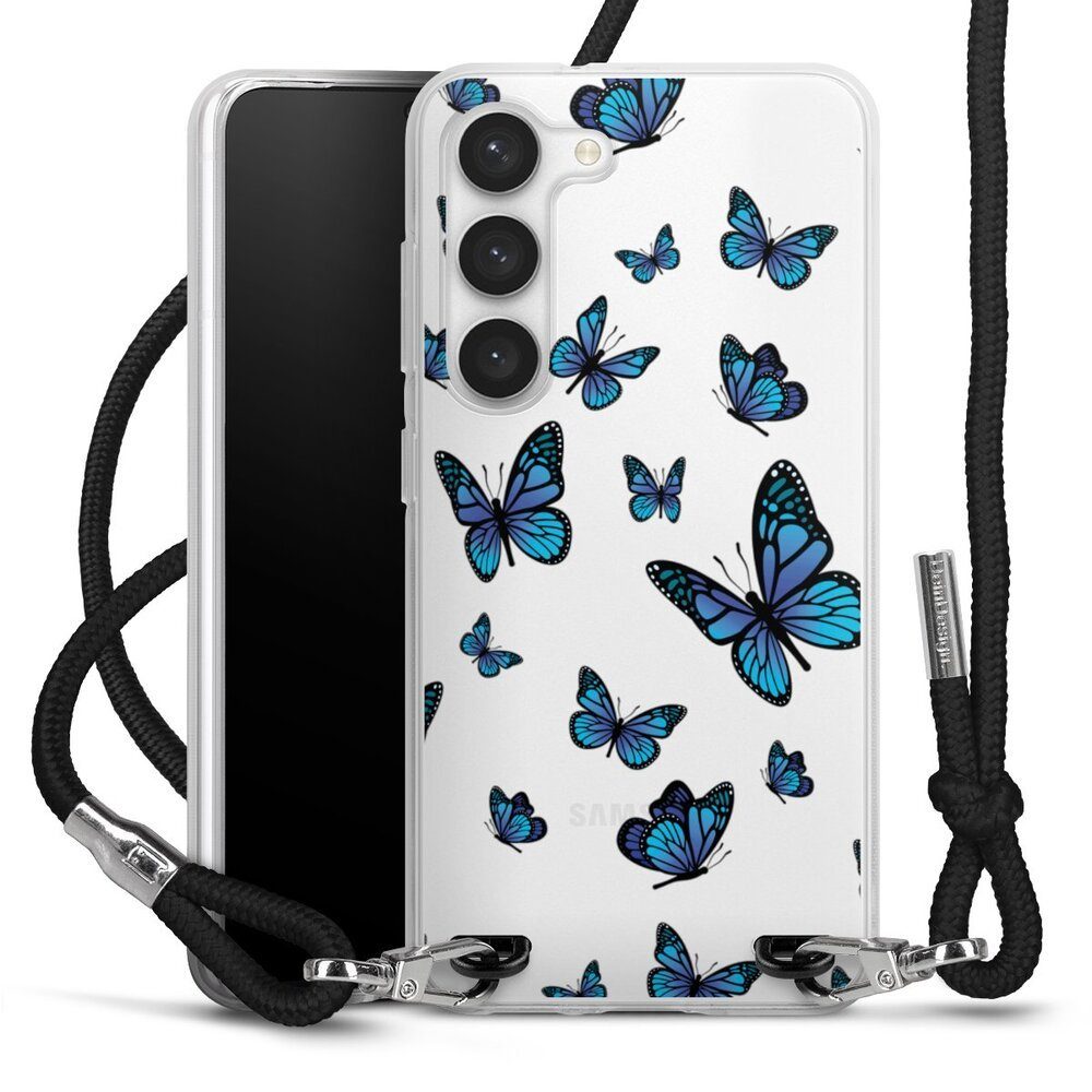 Handyhülle Schmetterling Muster transparent Butterfly Pattern Transparent
