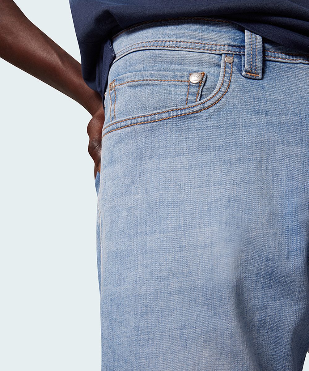 Pierre Cardin Jeansshorts Lyon Bermuda super elastisch und bequem