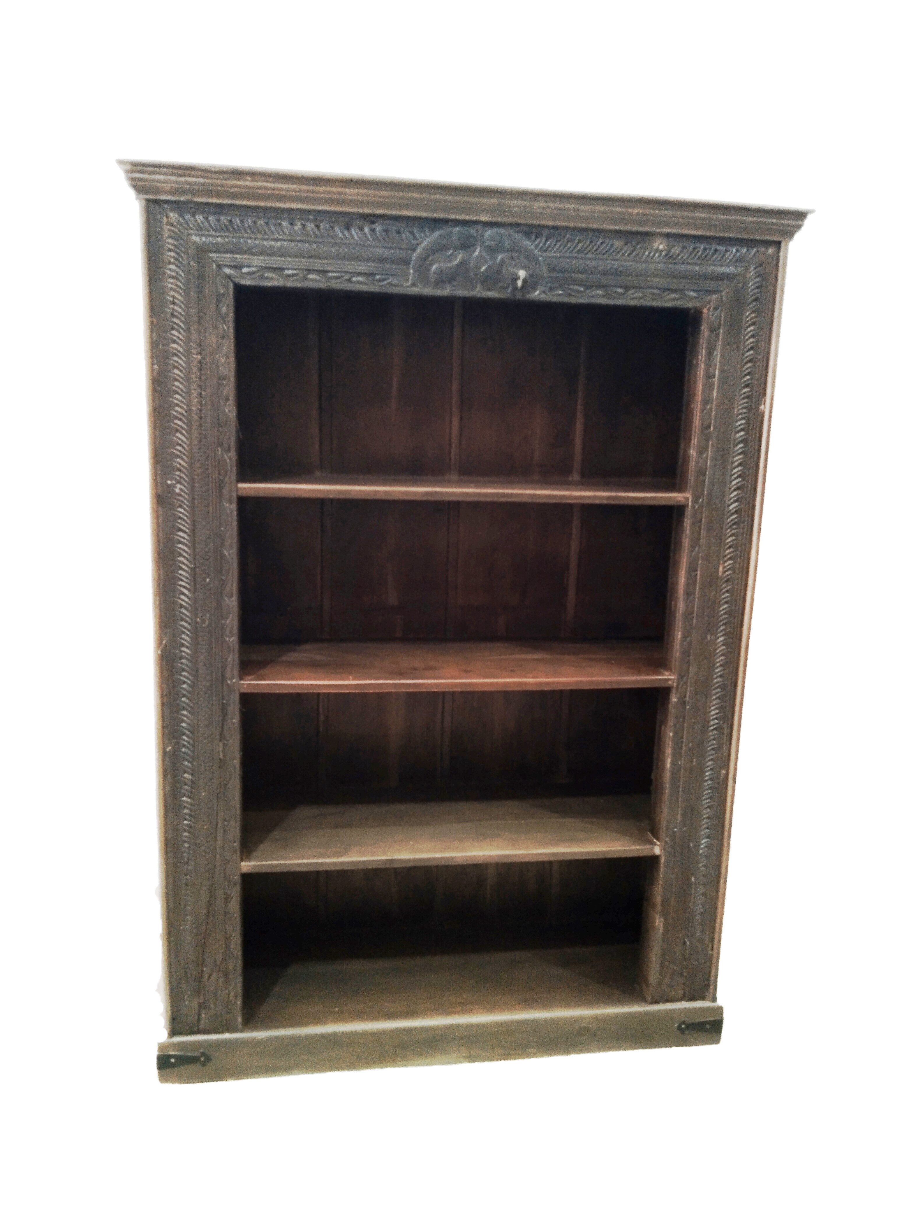 Marrakesch Orient & Mediterran Interior Bücherregal Vintage Regal Bücherregal Antik 210cm Muster -36-, 1-tlg.