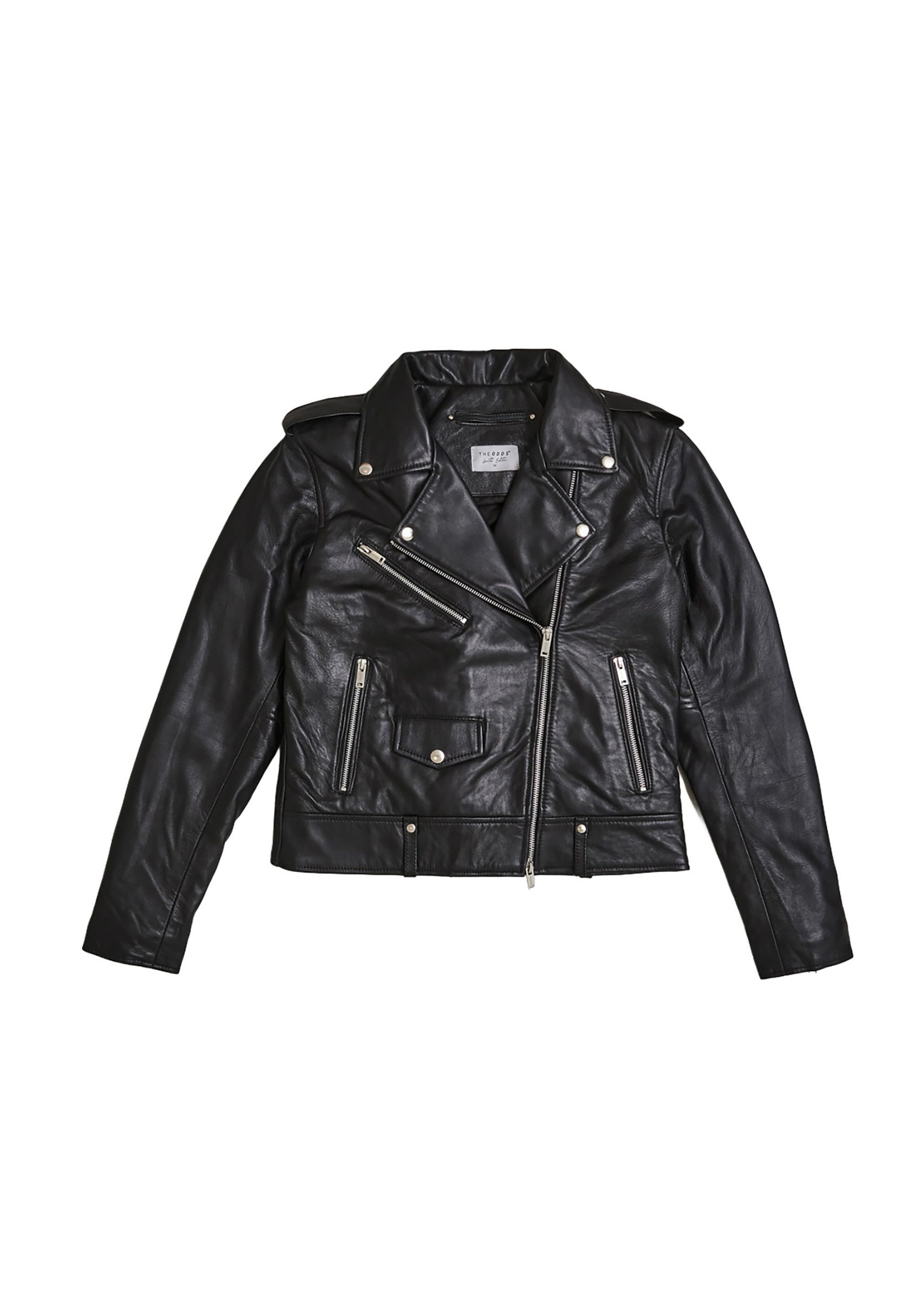 THE ODDS Lederjacke Carbon Matte Leather Jacket Women/ LMTD Edition