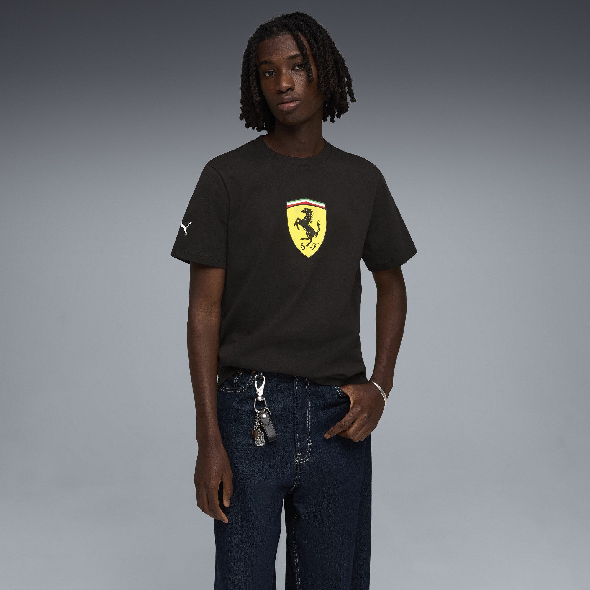 PUMA T-Shirt Scuderia Ferrari Coloured Shield T-Shirt Herren günstig online kaufen