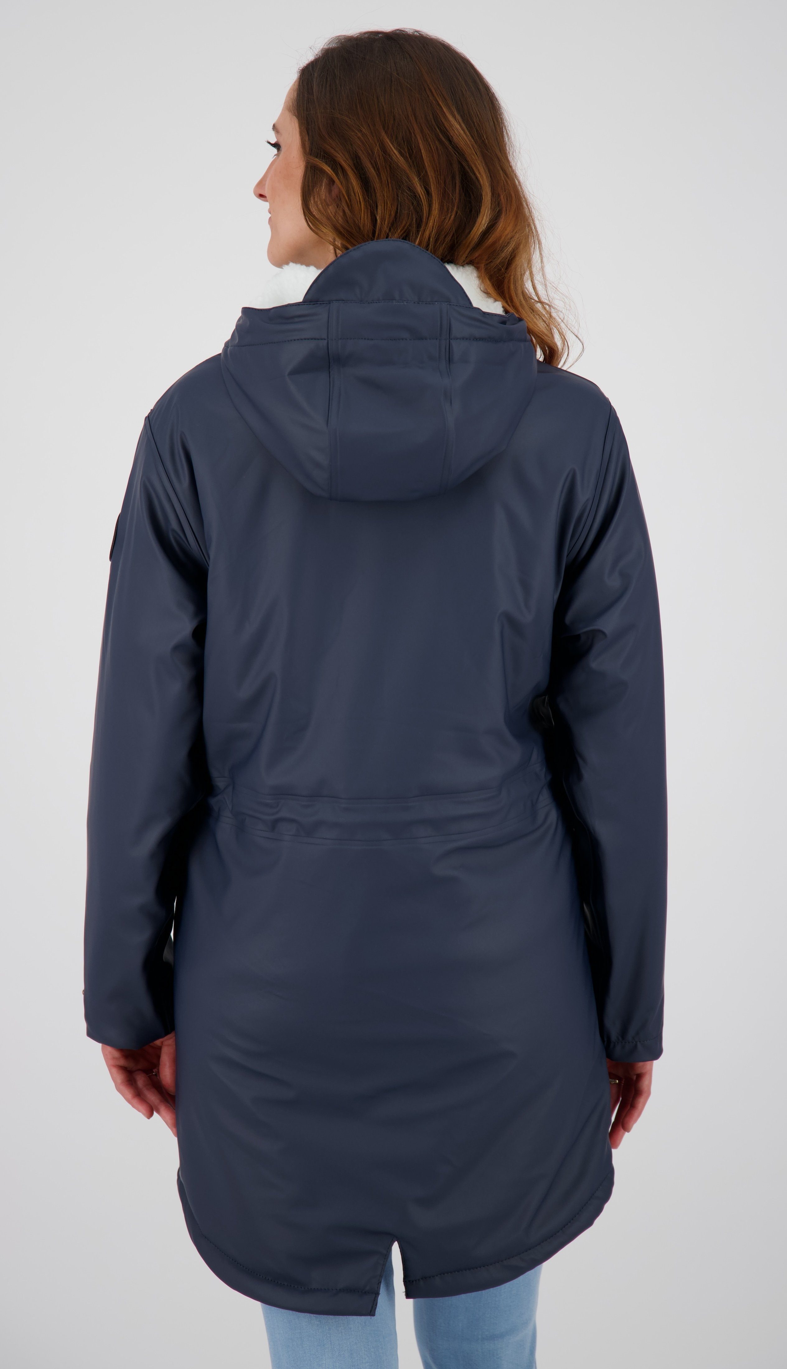 DEPROC Active Großen NEW Größen in navy Regenmantel auch WOMEN Friesennerz erhältlich HALIFAX