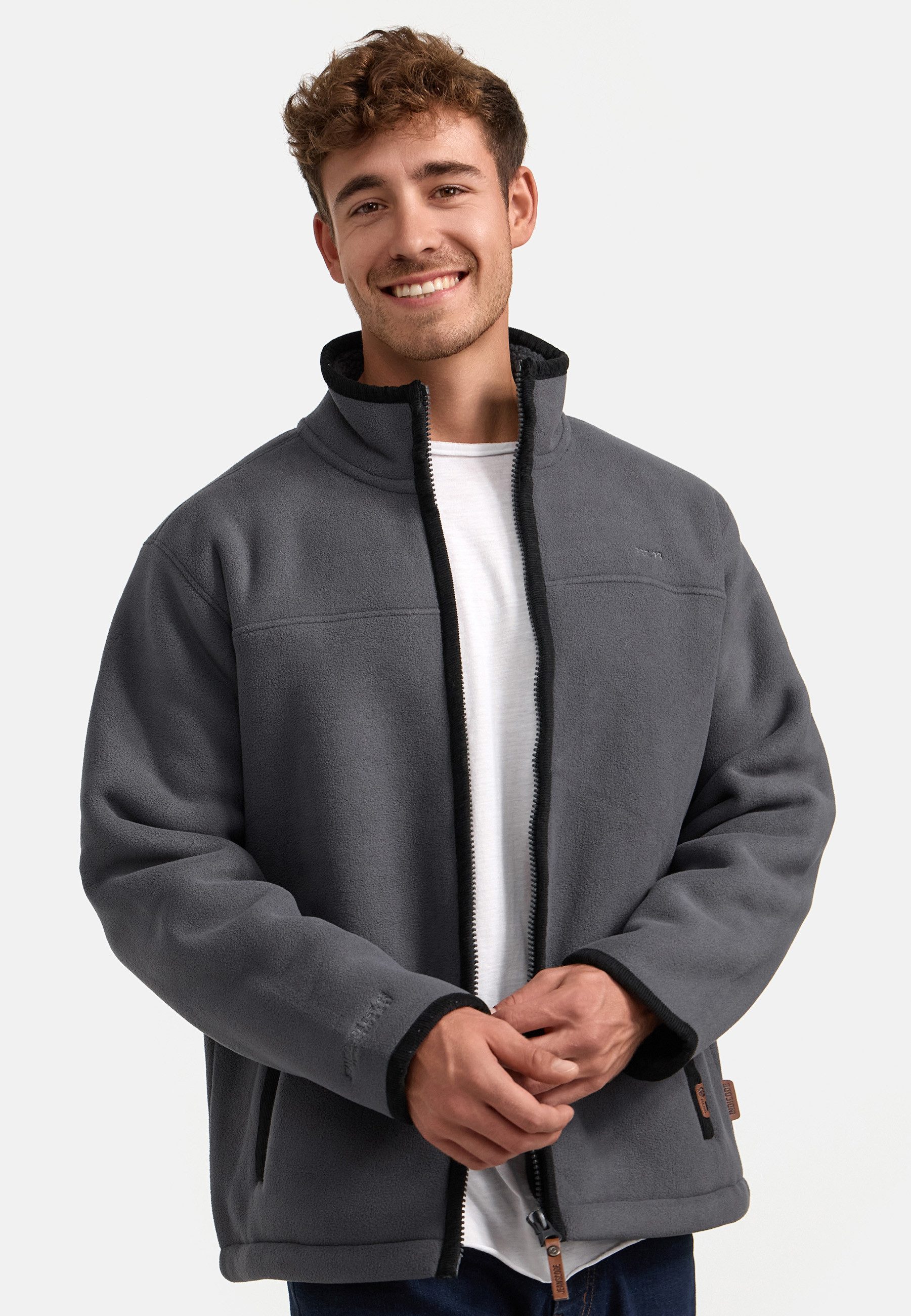 Indicode Fleecejacke INEmilos günstig online kaufen