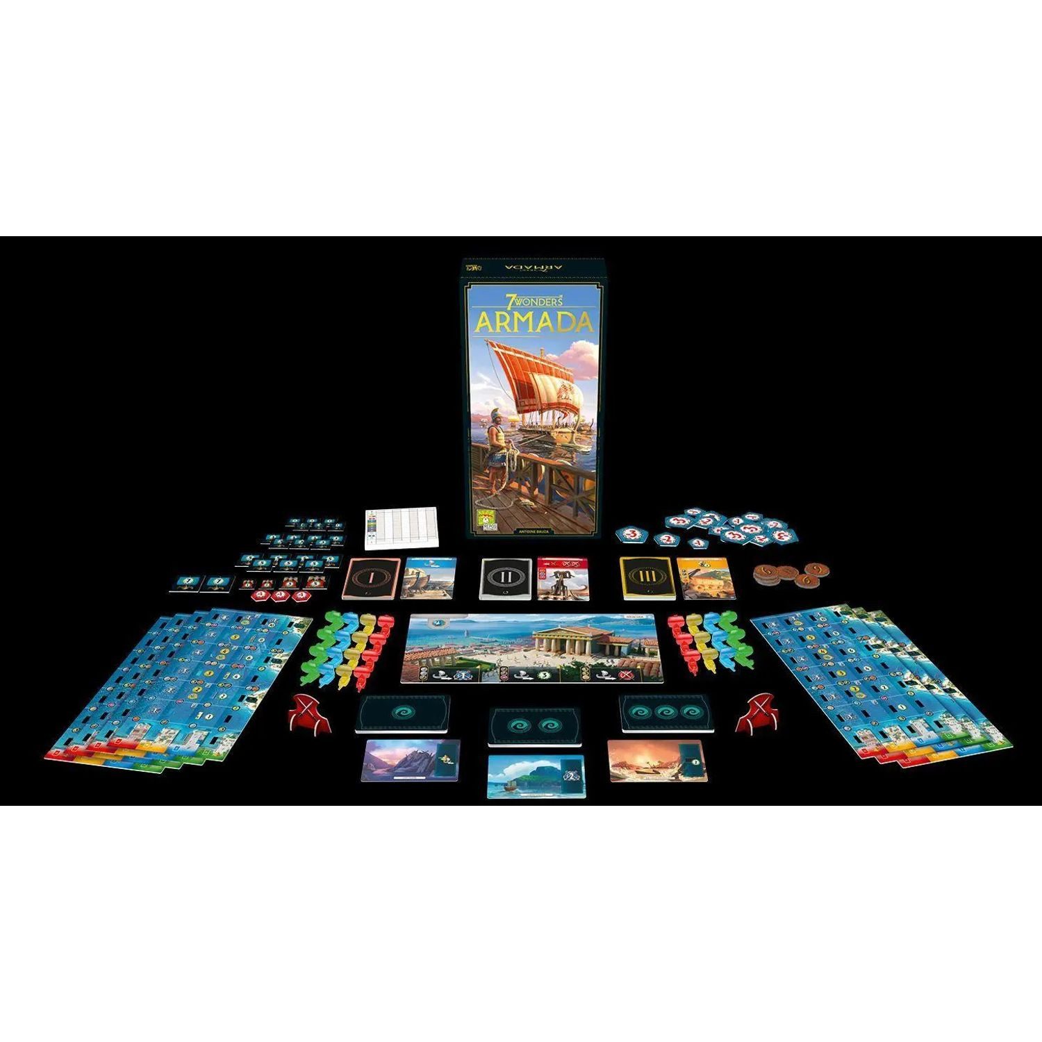 Asmodee Spiel 7 Wonders - Armada (neues Design)