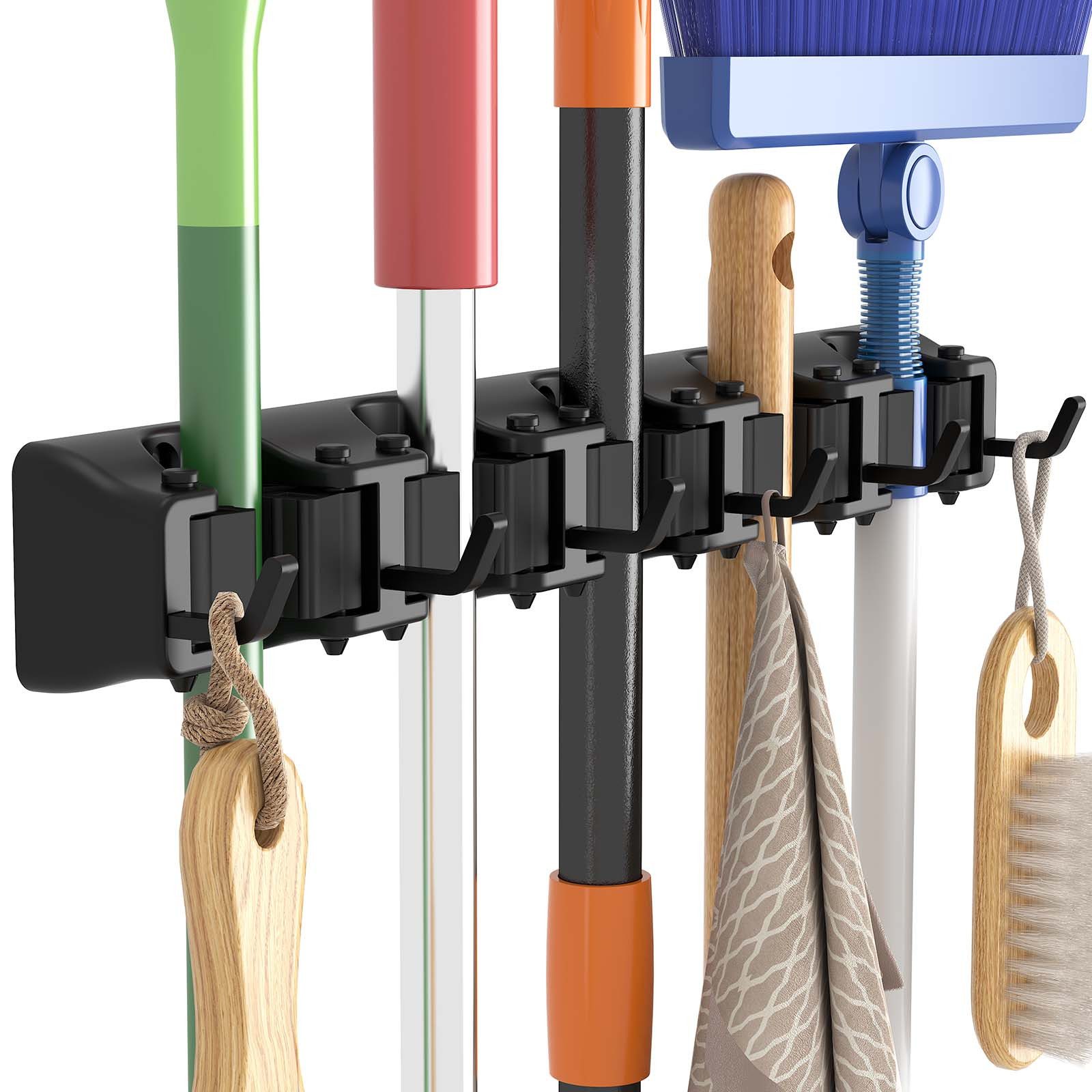 Lifewit Wandhaken Besenhalter Wandhalterung, Besenhalterung, für Reinigungsmittel., (1-St)