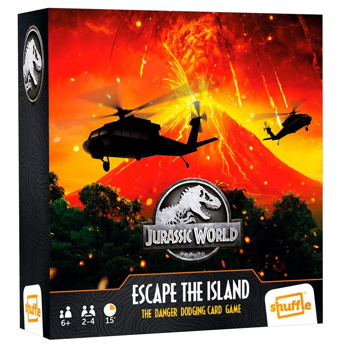 Shuffle Spiel Jurassic World Brettspiel
