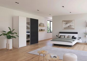 rauch Schlafzimmer-Set Monza, mit Schwebetürenschrank Breite 218 cm, Bettanlage in 2 Breiten