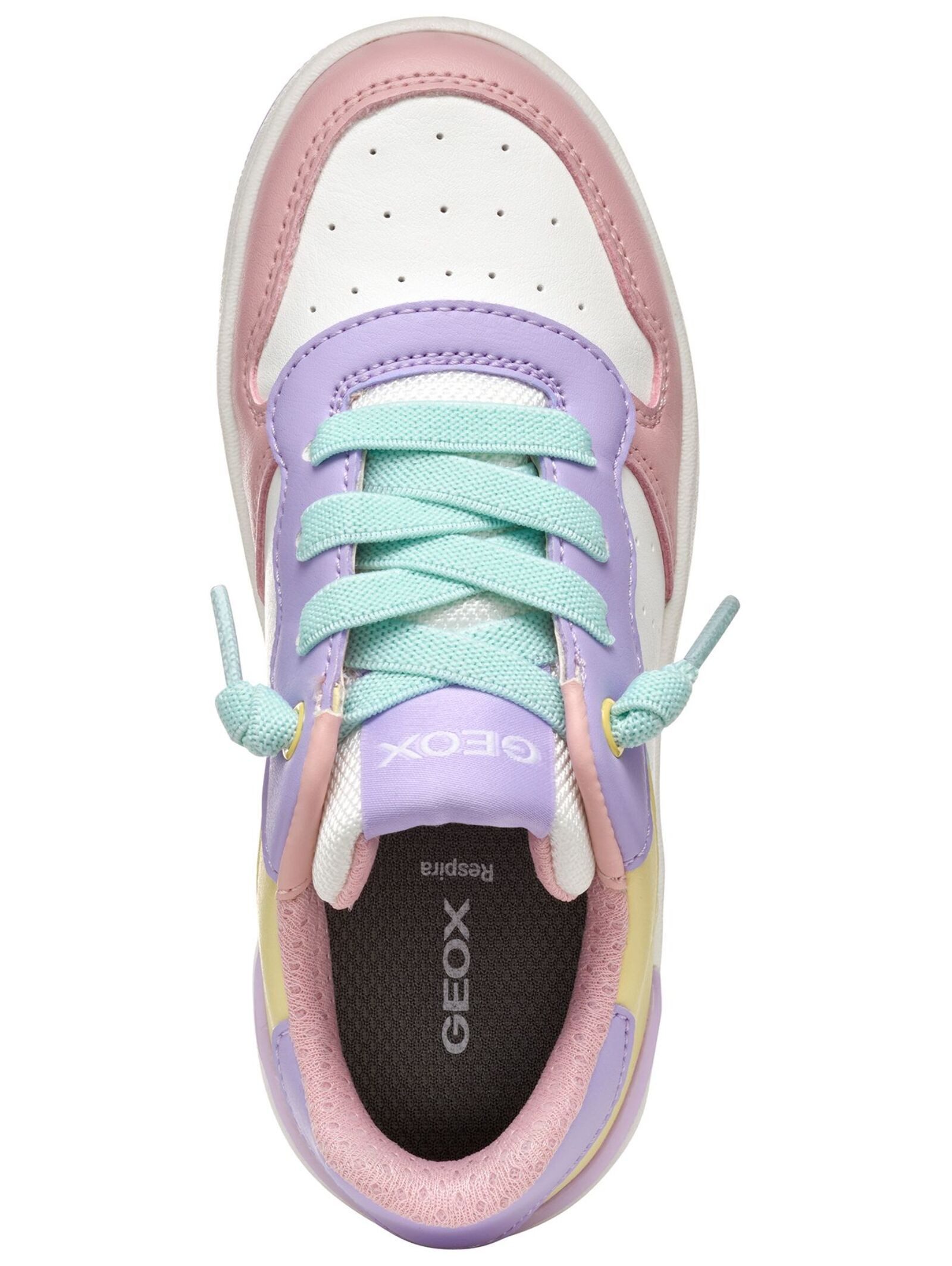 Geox Sneaker Lederimitat/Textil . Sneaker (1-tlg)