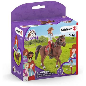 Schleich® Spielfigur SLH42539, Horse Club Hannah und Cayenne