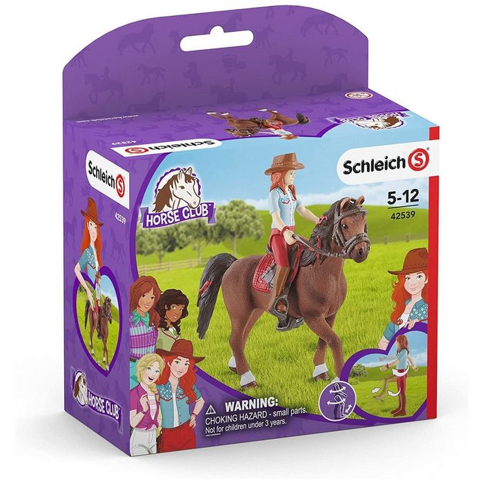 Schleich® Spielfigur SLH42539 Horse Club Hannah und Cayenne