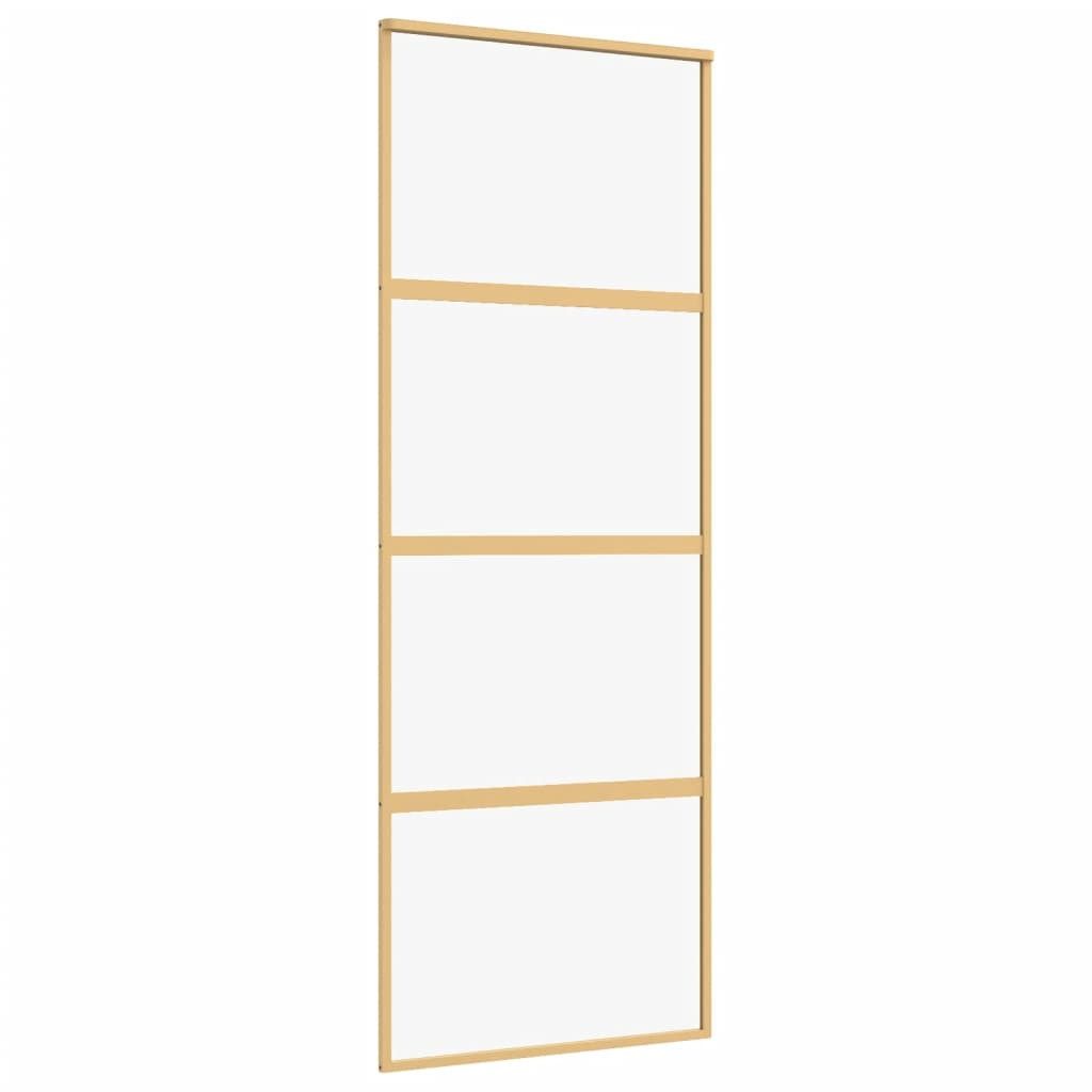 vidaXL Haustür Schiebetür Golden 76x205 cm günstig online kaufen