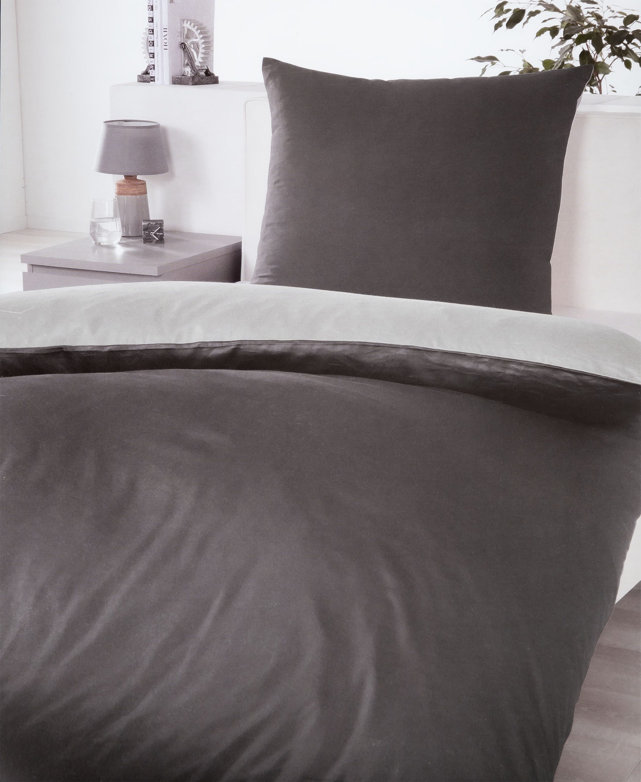 Novitesse Bettwäsche Satin Bettwäsche aus 100 % Baumwolle mit Reißverschlus günstig online kaufen