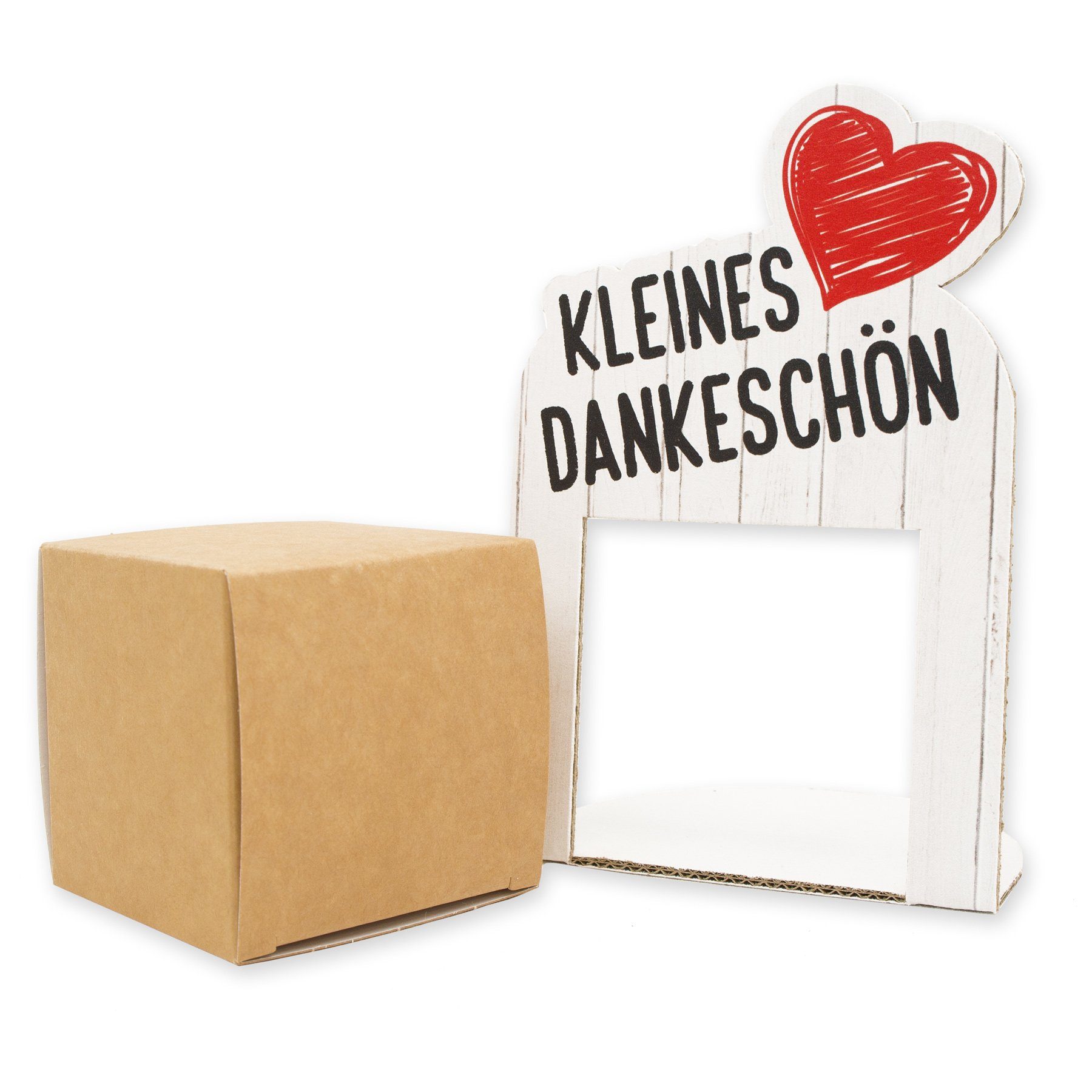 Thumbnail - itenga Geschenkbox itenga Geldgeschenkverpackung Kleines Dankeschön Herz