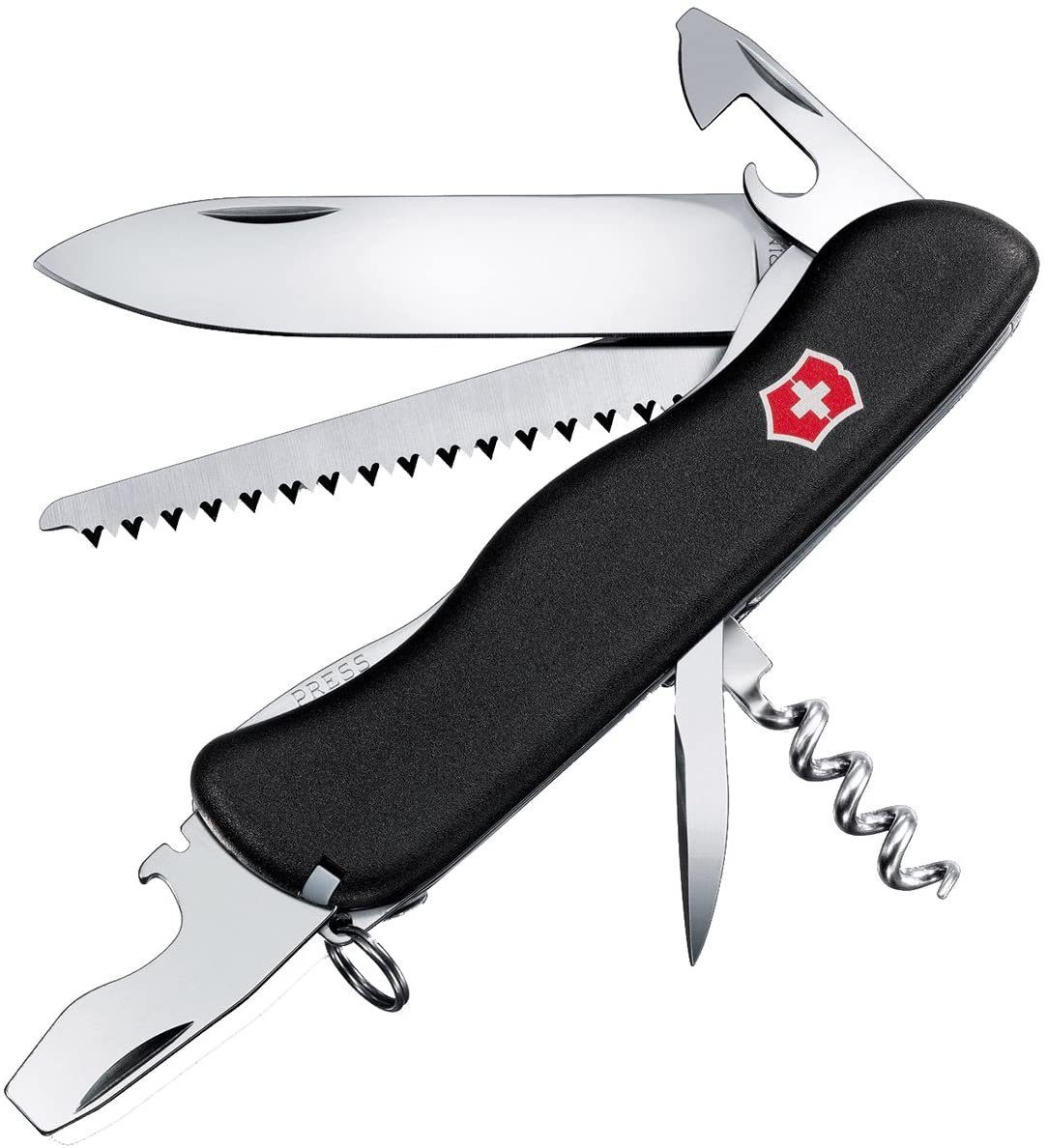Allzweckmesser Victorinox, Taschenmesser Forester black