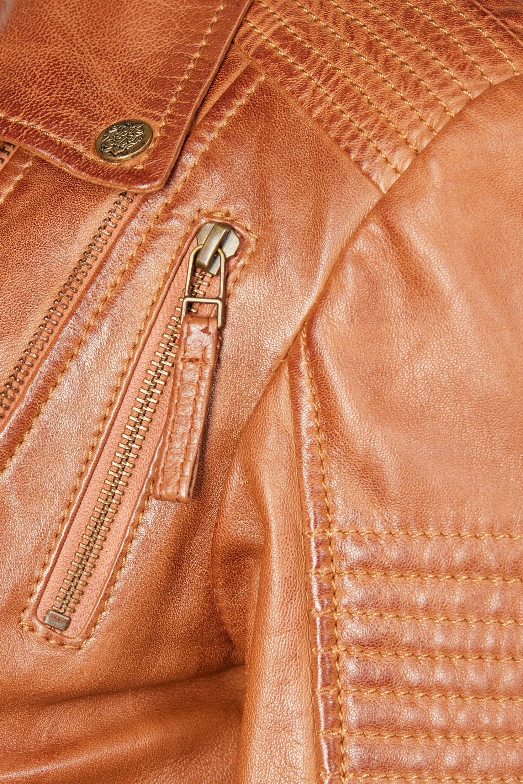 Apple of Eden Lederjacke AOE-114 (1-St) aus weichem Leder