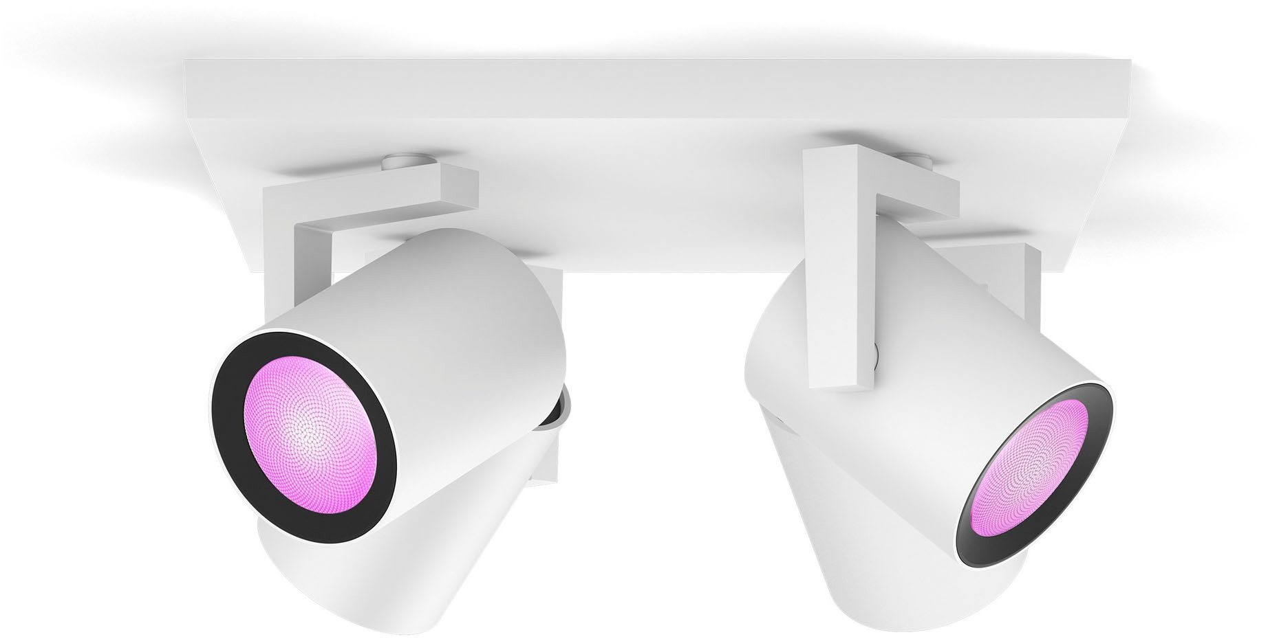 Philips Hue LED Deckenspot White & Color Ambiance Argenta Spot 4-flammig 4 x 4.2W, LED wechselbar, Farbwechsler