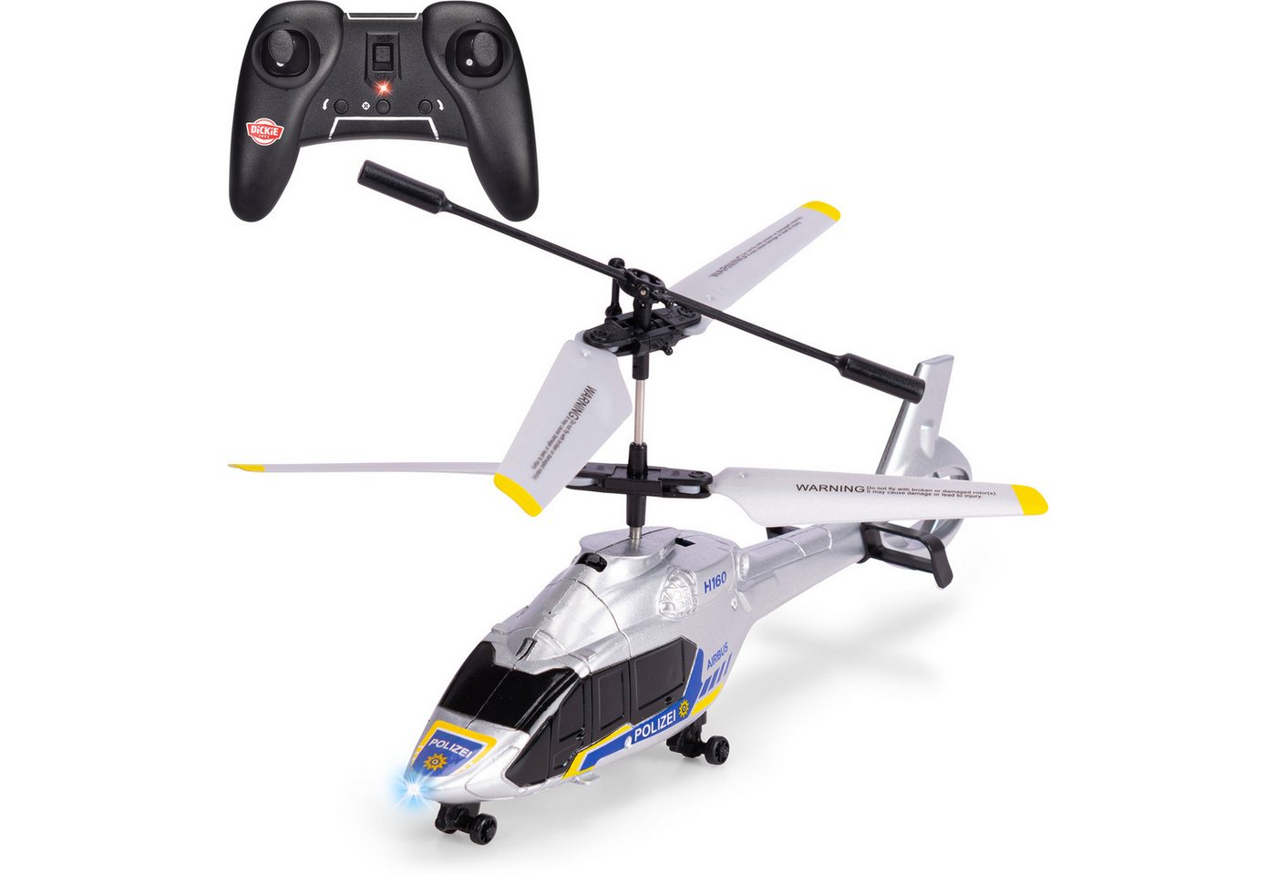 Thumbnail - Dickie Toys RC-Helikopter Dickie RC Police Helicopter, (1:60)