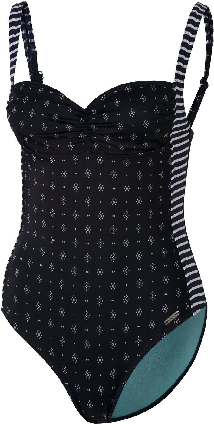 Badeanzug Da.-Badeanzug Fabiana NAVY/WHITE