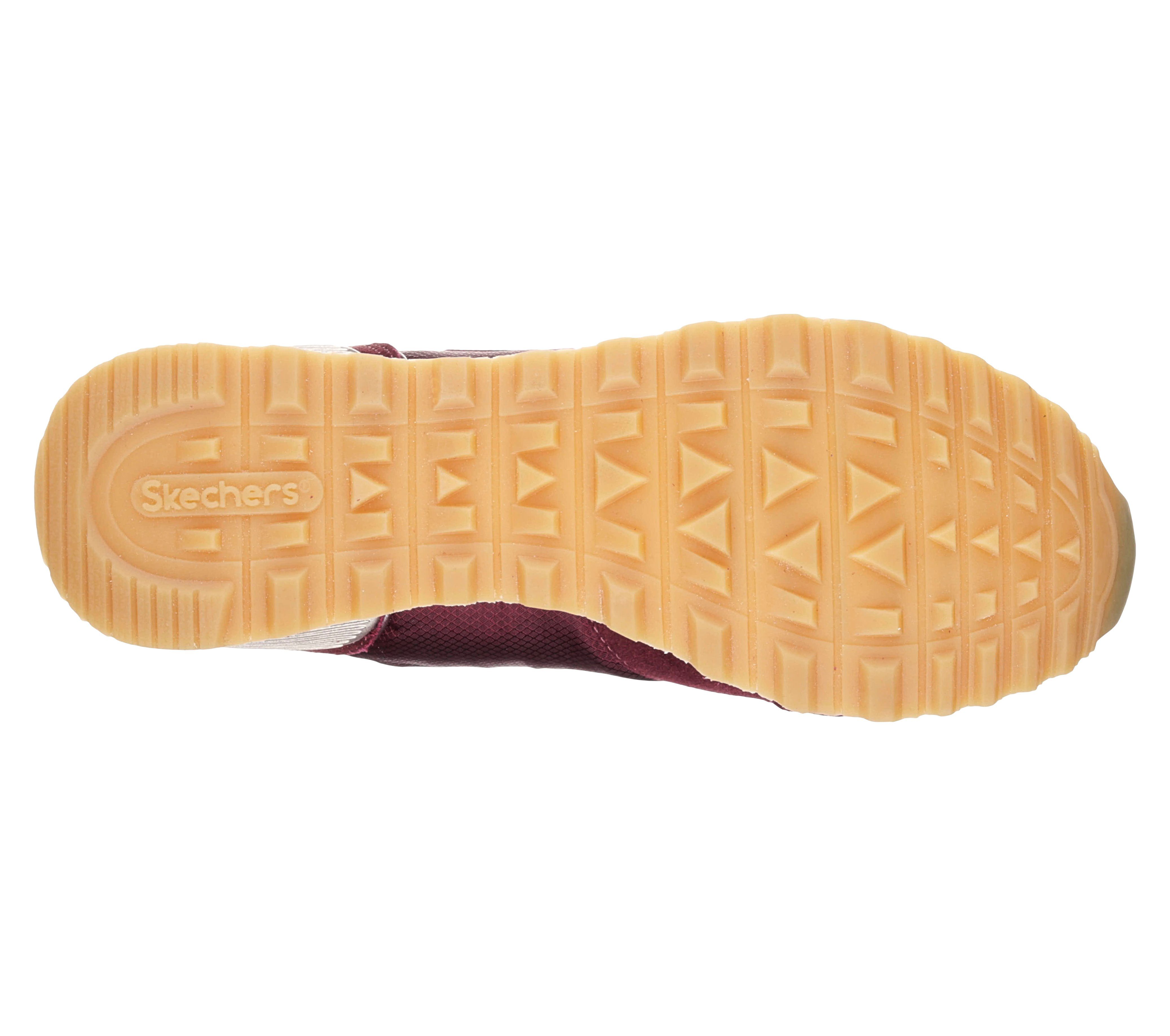 Skechers OG 85 Memory Air-Cooled GOLDN Foam Sneaker Ausstattung GURL mit - weinrot komfortabler