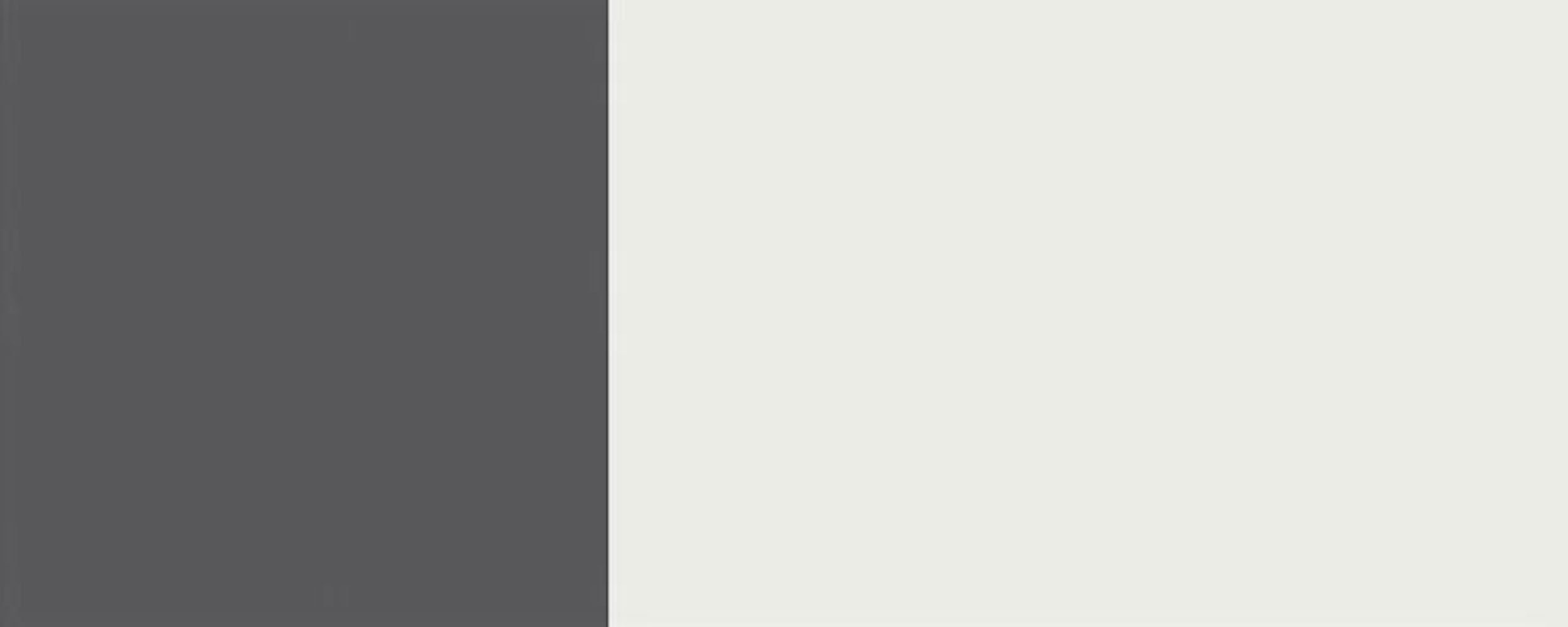 Feldmann-Wohnen Eckhängeschrank Florence (Florence) 60cm Ausführung Korpusfarbe grifflos & Hochglanz Front-, 1-türig signalweiß wählbar RAL 9003