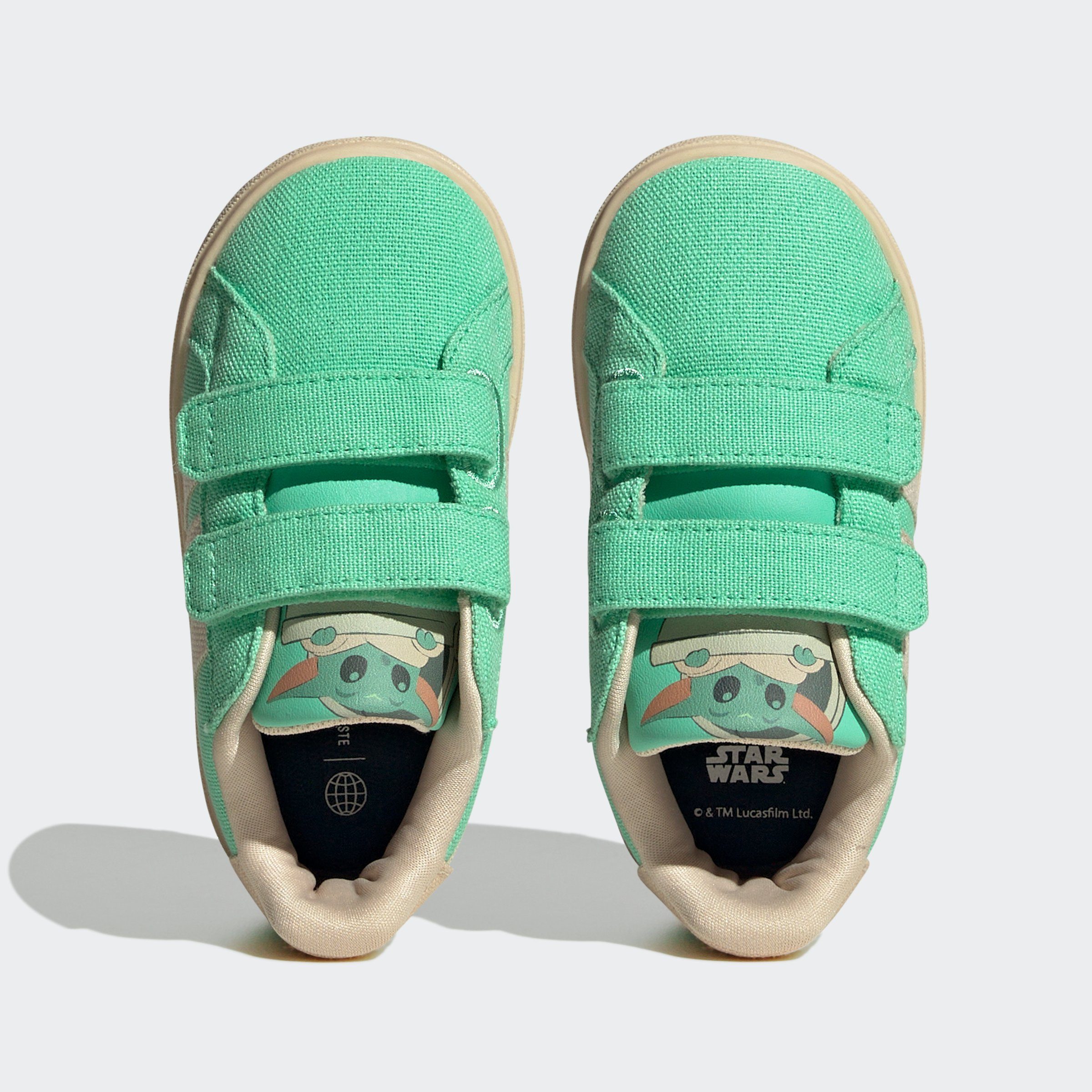 Spuren auf Sportswear Sneaker COURT den GRAND Superstar X ADIDAS DISNEY adidas KIDS adidas des GROGU Design