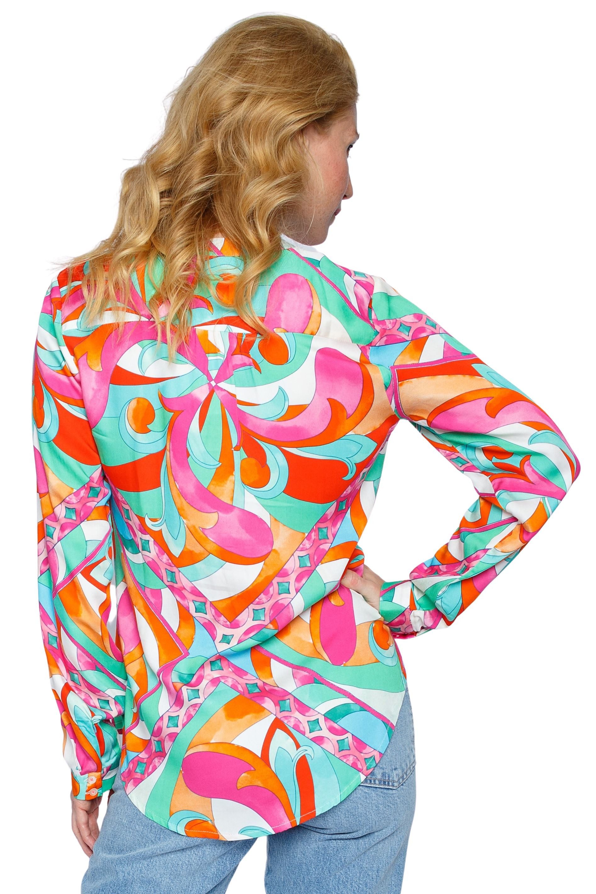 Emily Van Den Bergh Schlupfbluse Damenbluse 8245-593