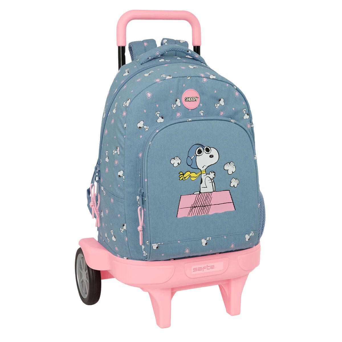 Snoopy Kinderrucksack Schulrucksack Kinderrucksack Rucksack Trolley Snoopy 33x45x22 cm