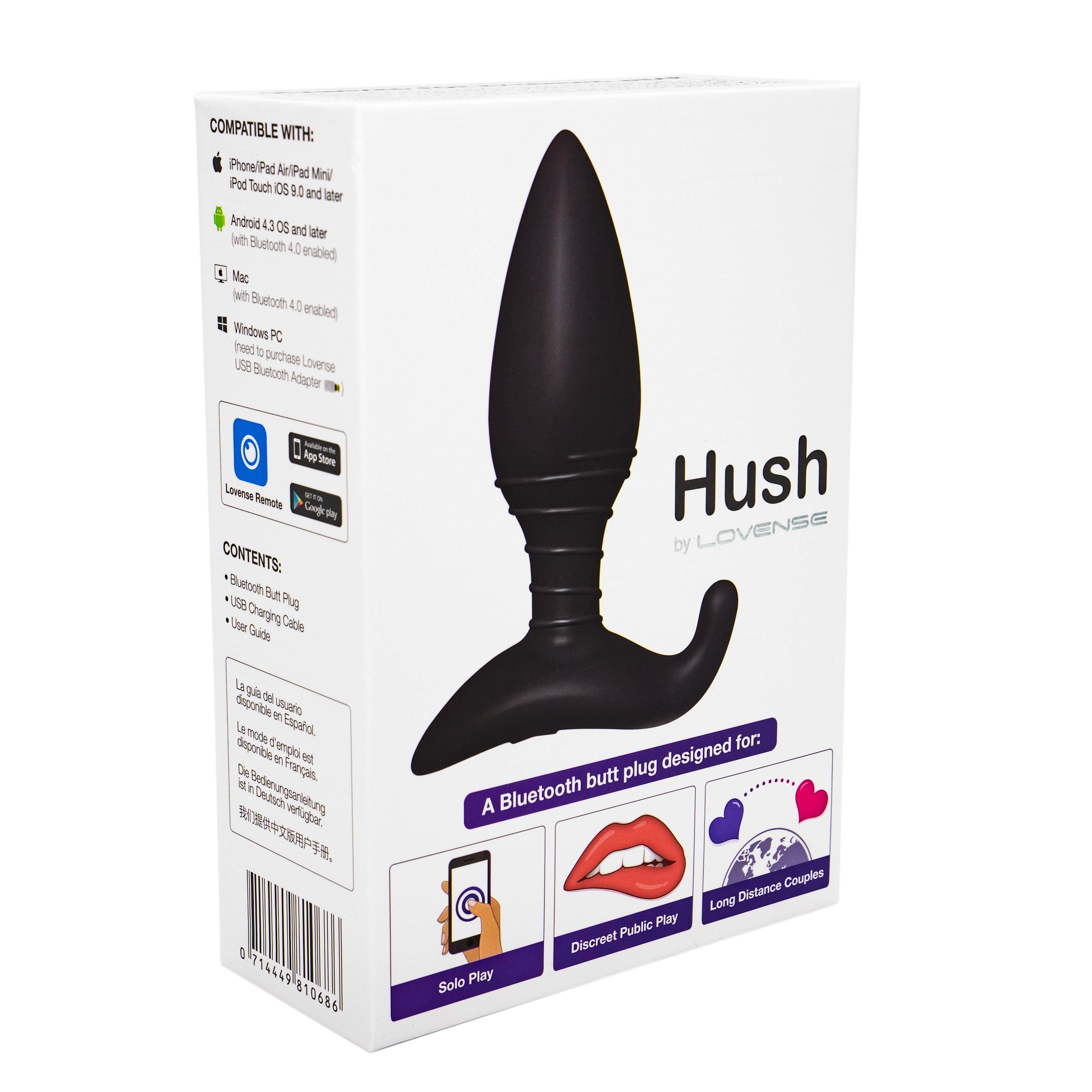 Lovense Analvibrator Hush Butt Plug