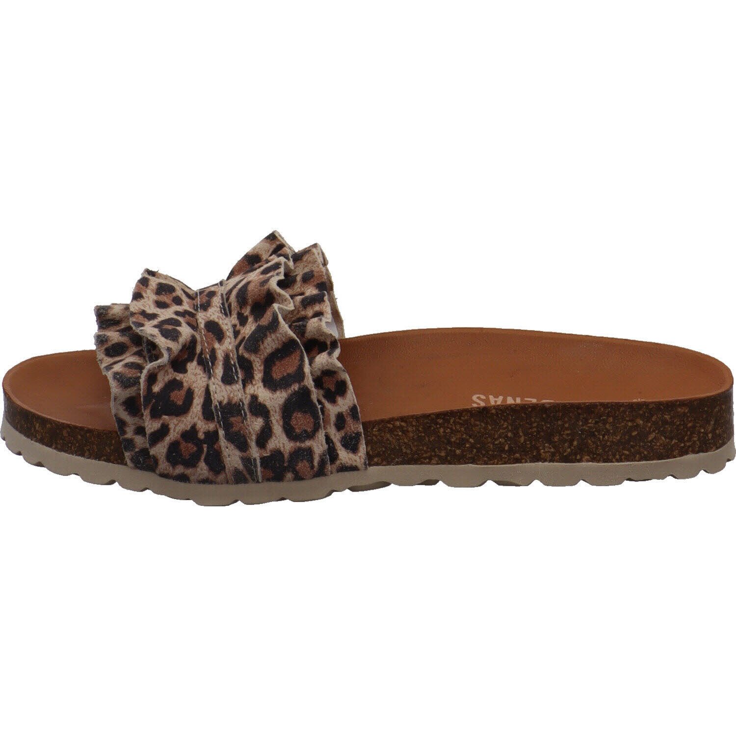 VERBENAS Rocio Serraje Volante Leopardo Pantolette – Bild 2 von 5