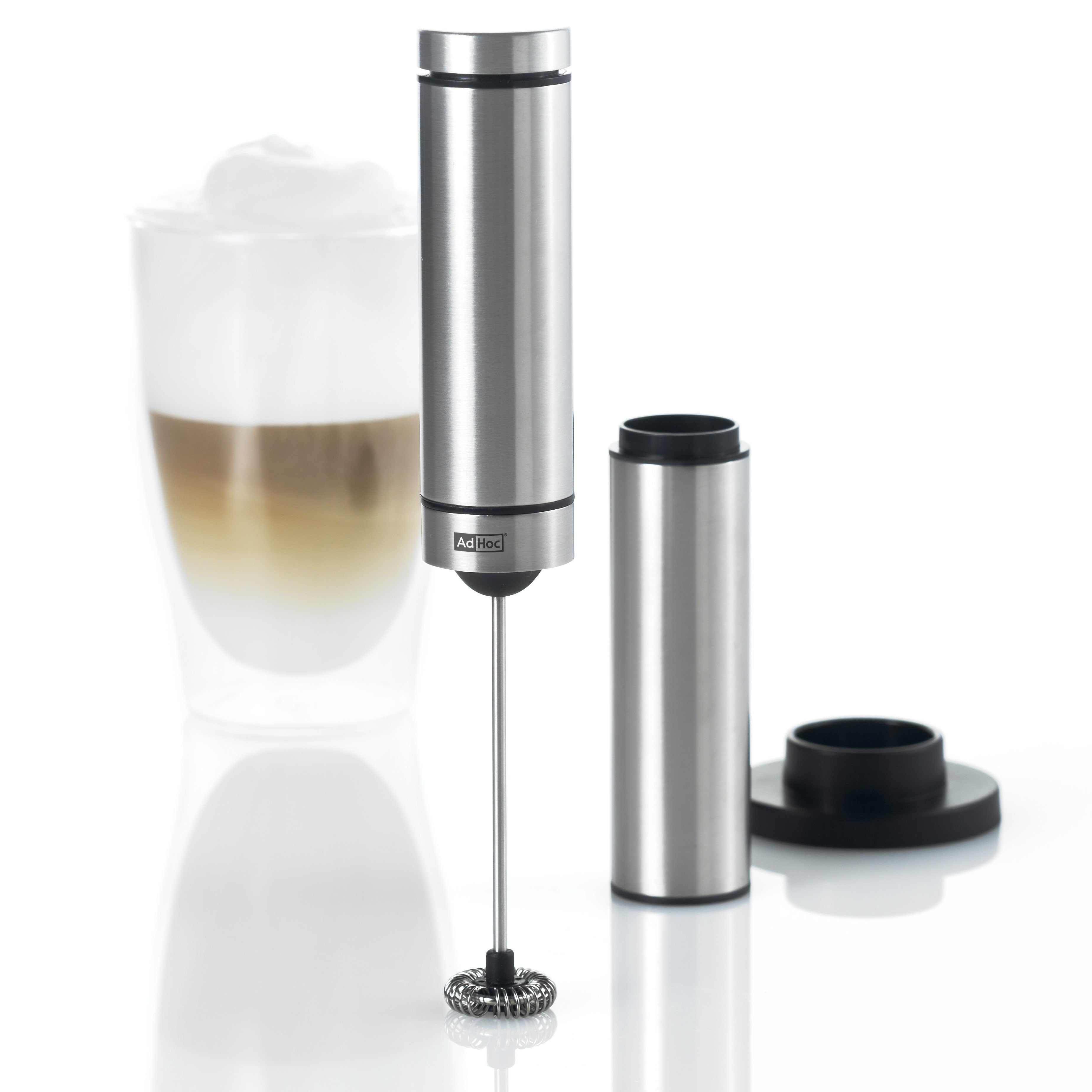 AdHoc Milchaufschäumer RAPIDO, für Milchschaum, Saucen, Cocktails