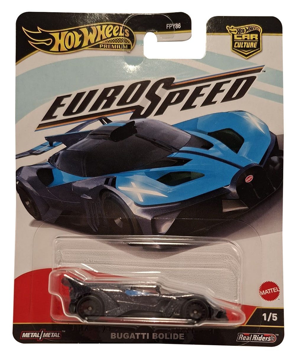 Mattel® Spielzeug-Auto Hot Wheels Premium Car Culture Spielzeugauto Die-Cast Bugatti Bolide